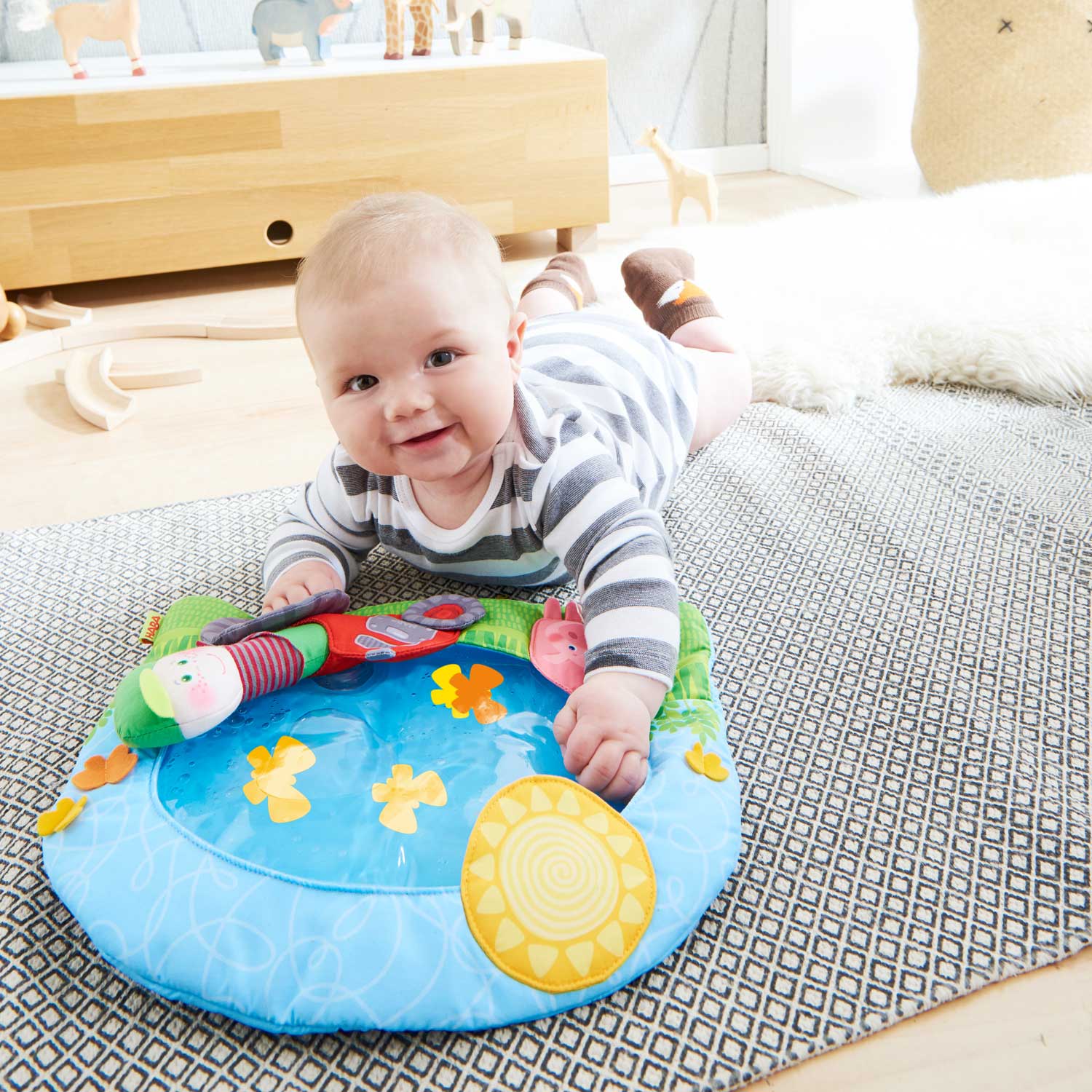On the Farm Water Play Mat for Tummy Time, Ages 6 to 18 Months