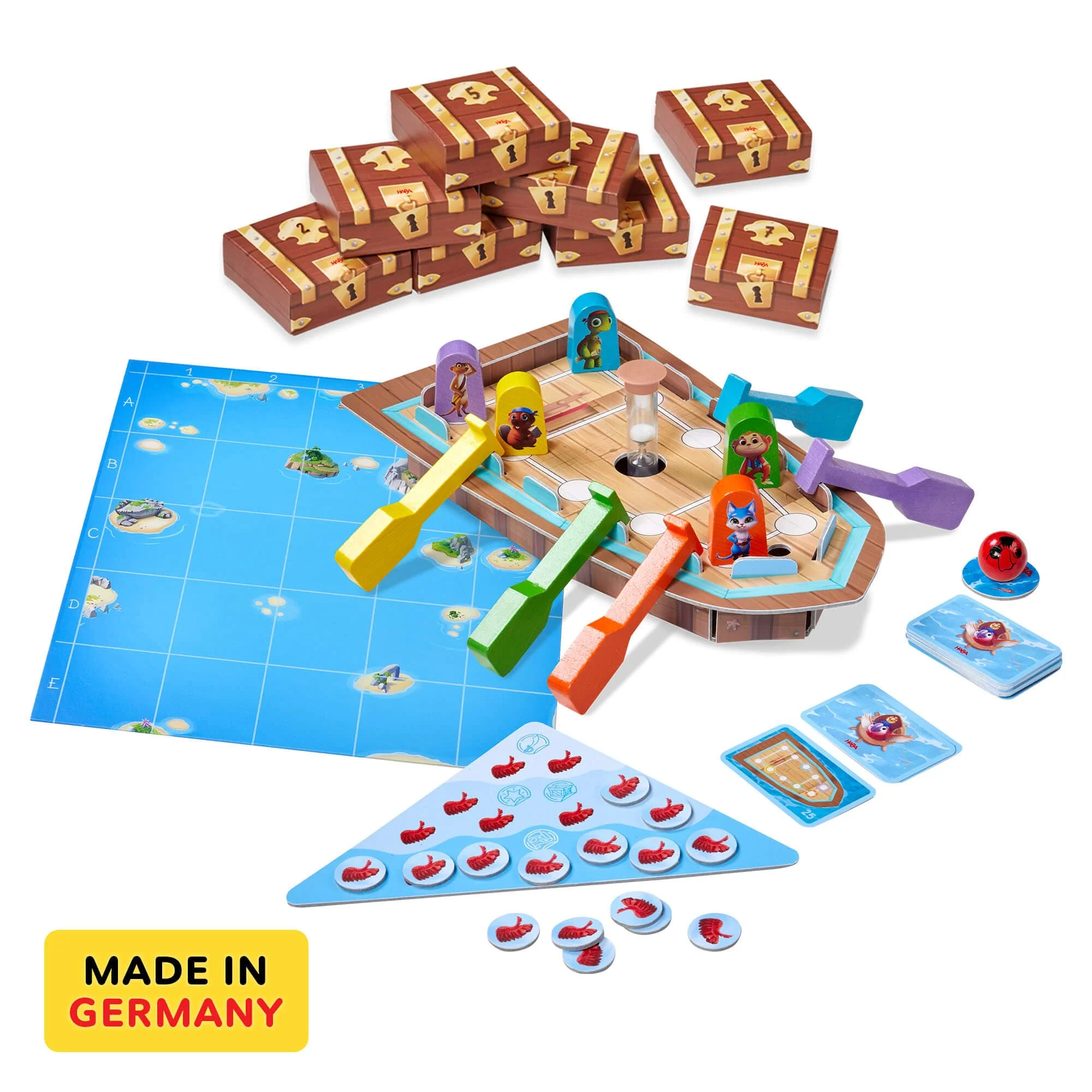 Capt'n Pepe Treasure Ahoy Cooperative Legacy Game for 2-5 Players