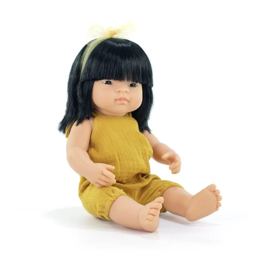 Miniland My Friends & Me 15" Asian Girl Doll