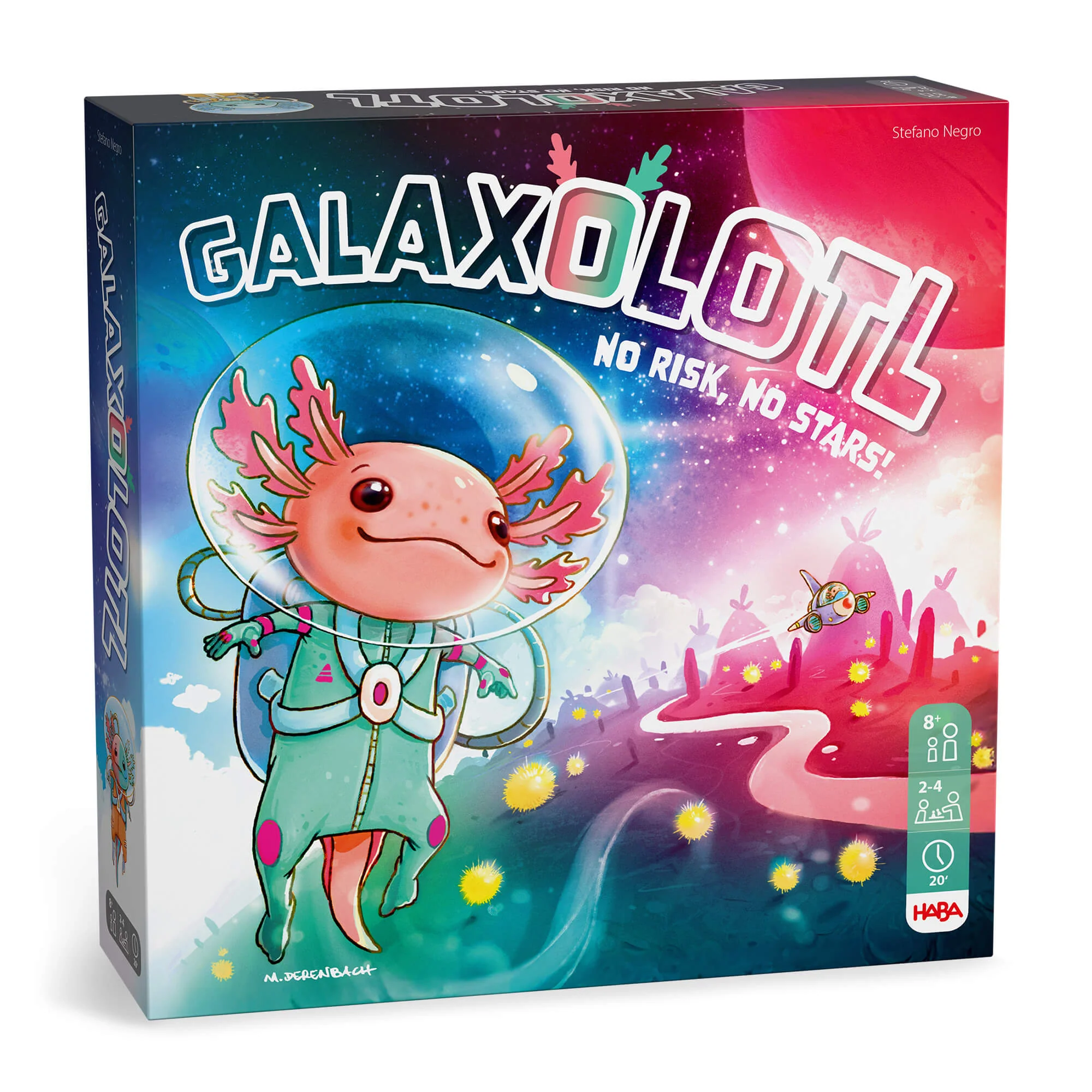 Galaxolotl Strategy Card Game for Kids Ages 8 and Up
