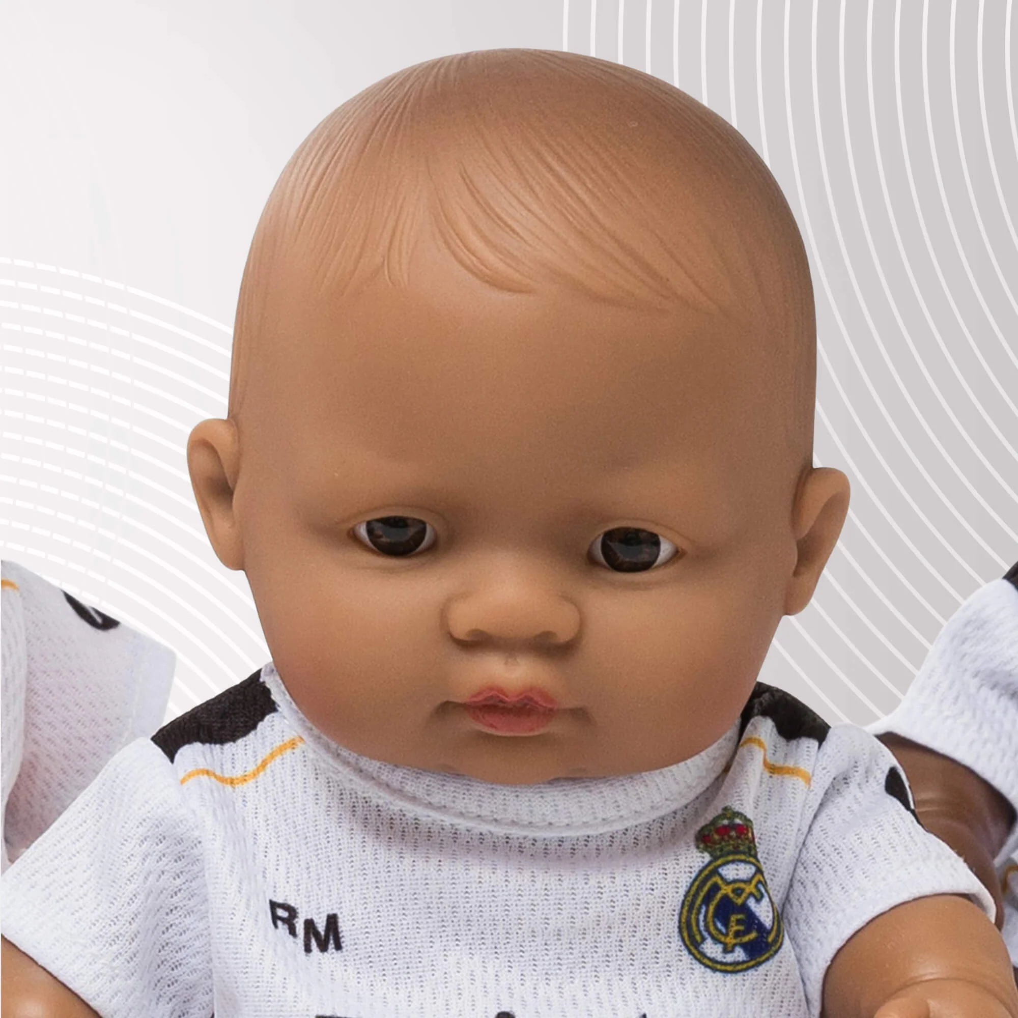 Miniland Real Madrid Hispanic Boy Doll with Vanilla Scent