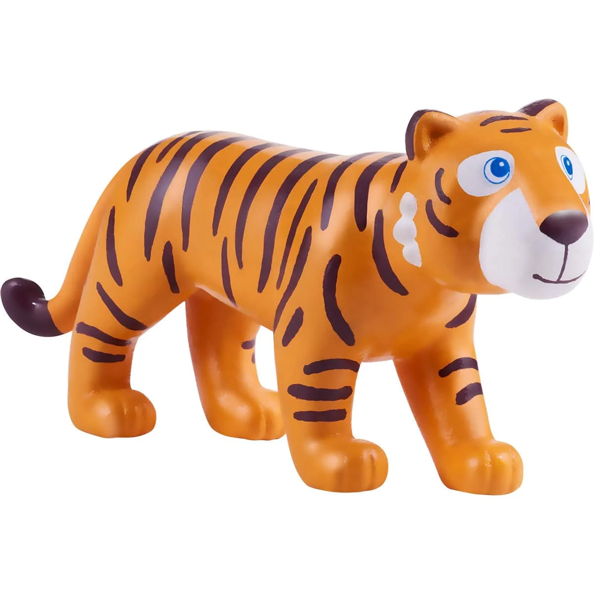HABA Little Friends Tiger Figure in Golden Yellow Stripes