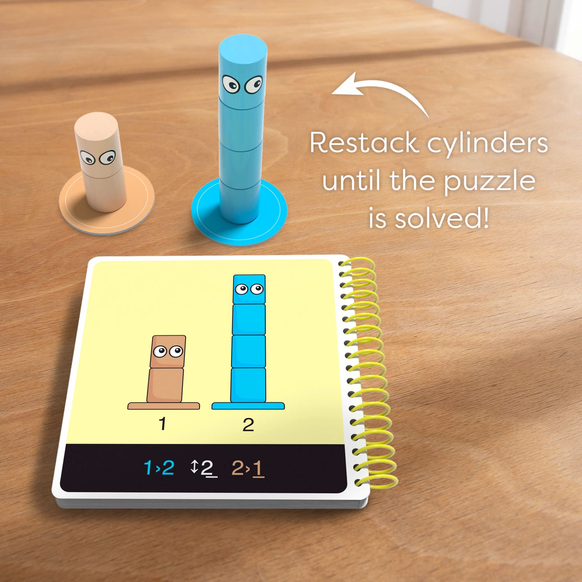Amanda's Alpacas Logic Game with 60 Stacking Puzzles