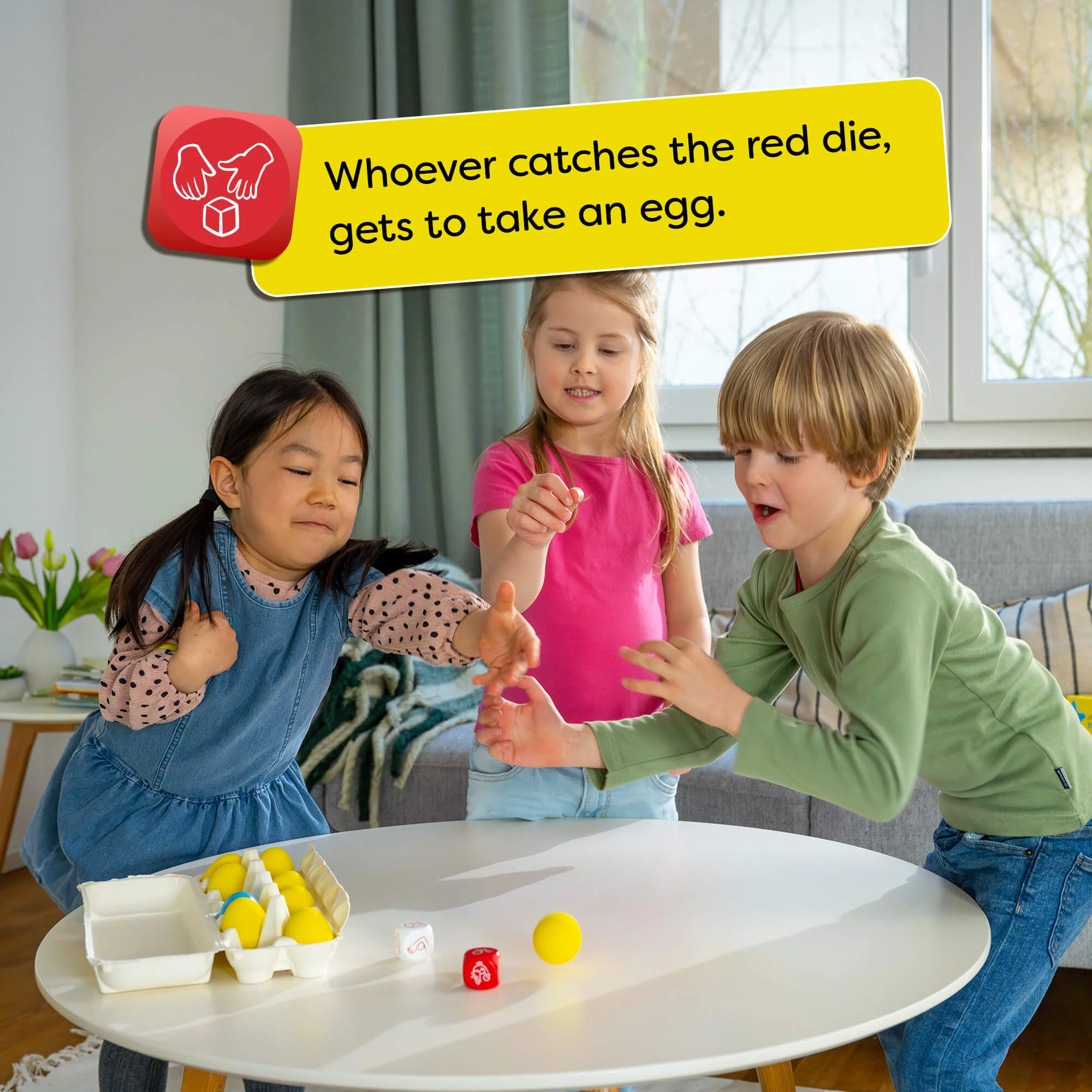 Dancing Eggs Movement and Balancing Party Game for 2-4 Players