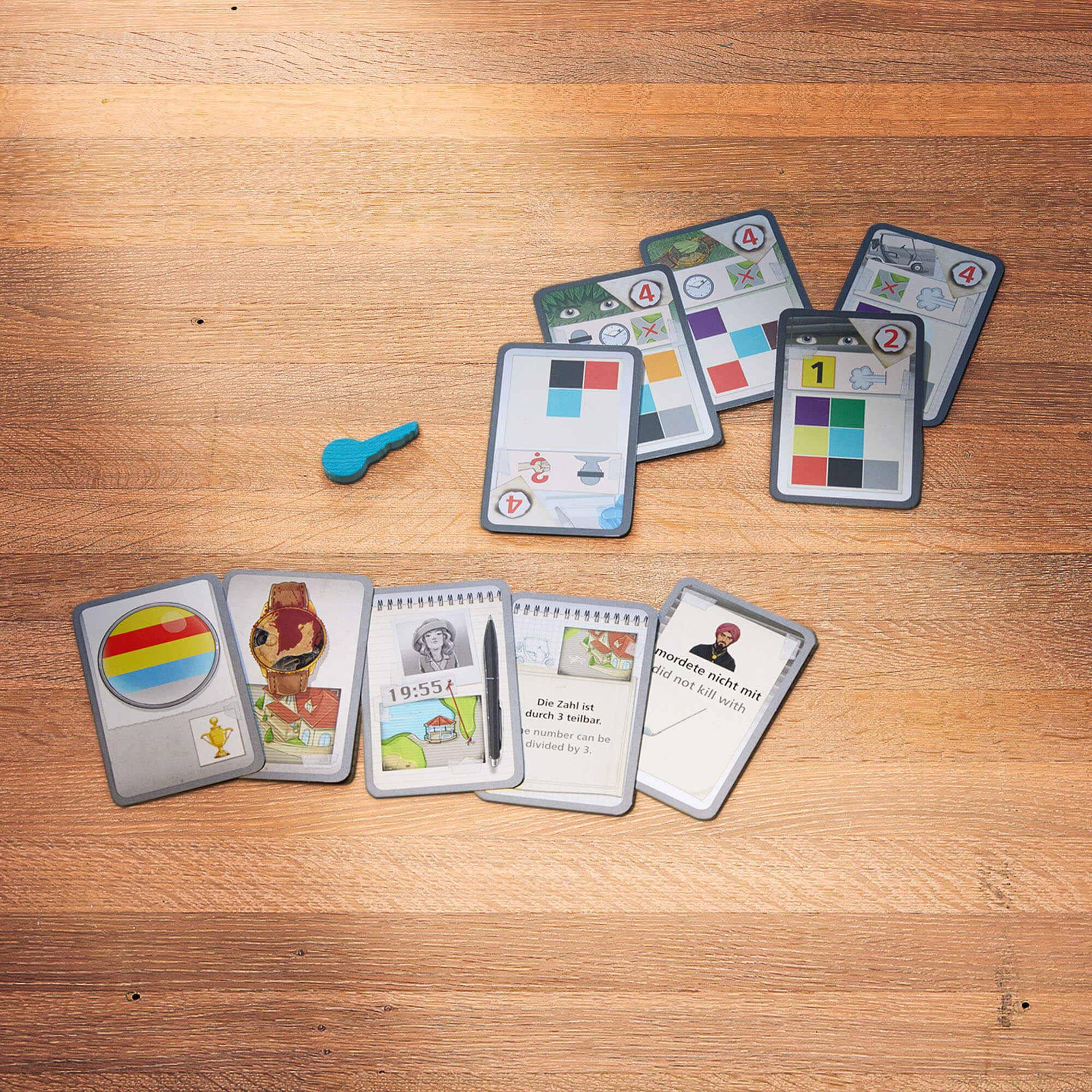 The Key: Murder at the Oakdale Club Deduction Board Game