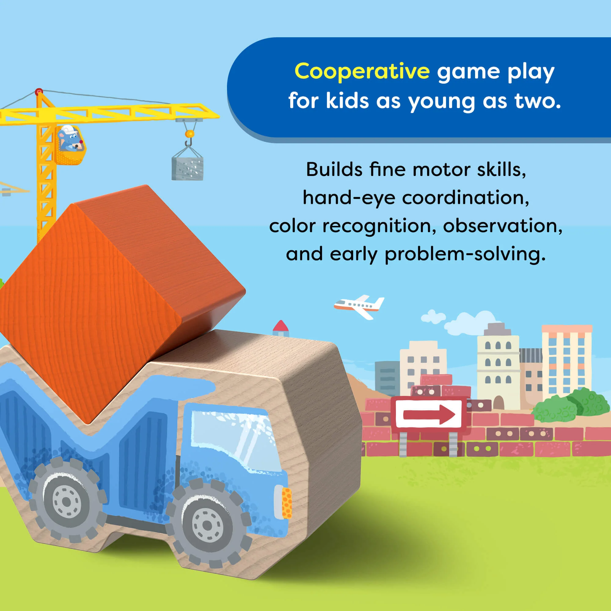My Very First Games Block by Block Toddler Construction Game