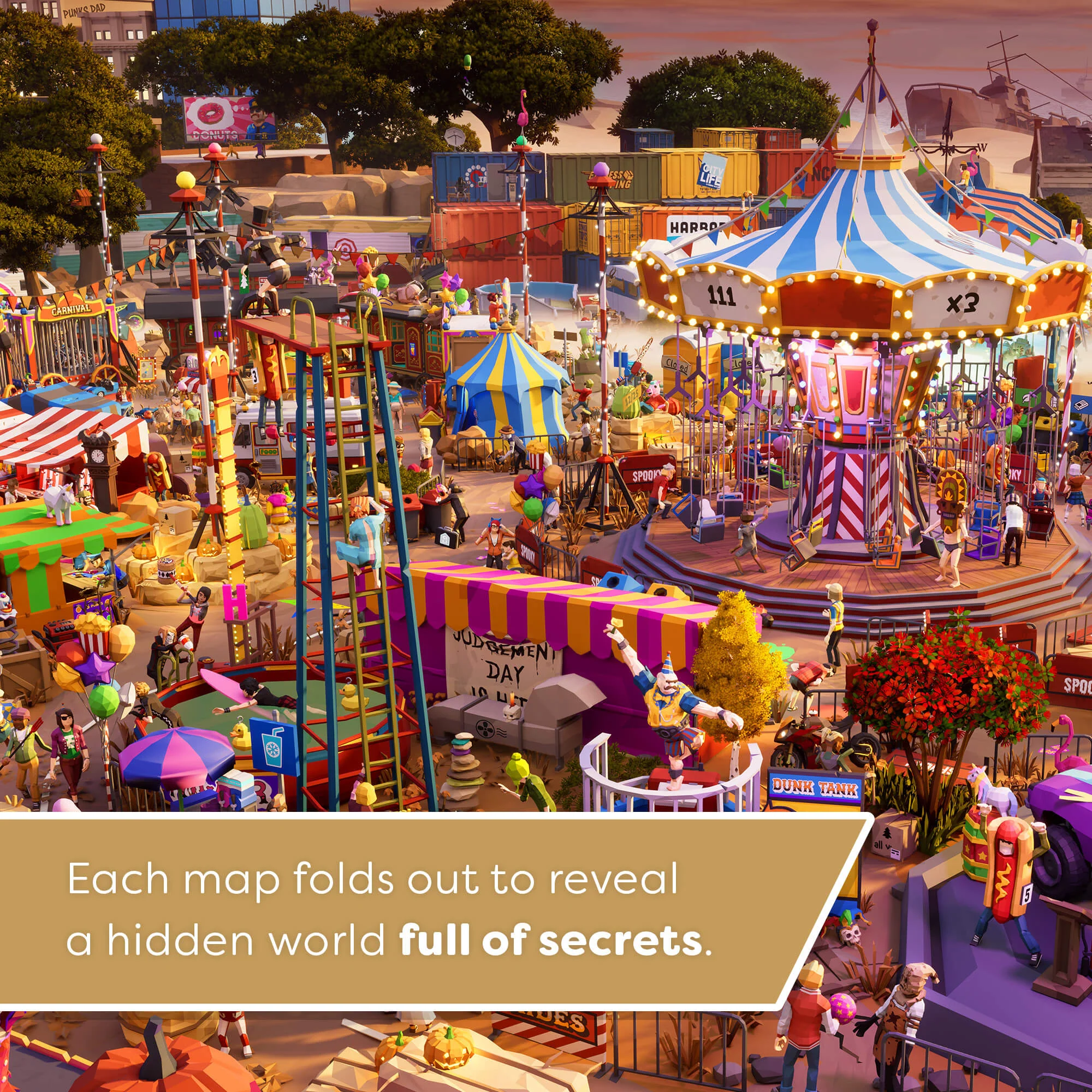 Point of View: Spooky Festival Cooperative Mystery Game for 2-8 Players