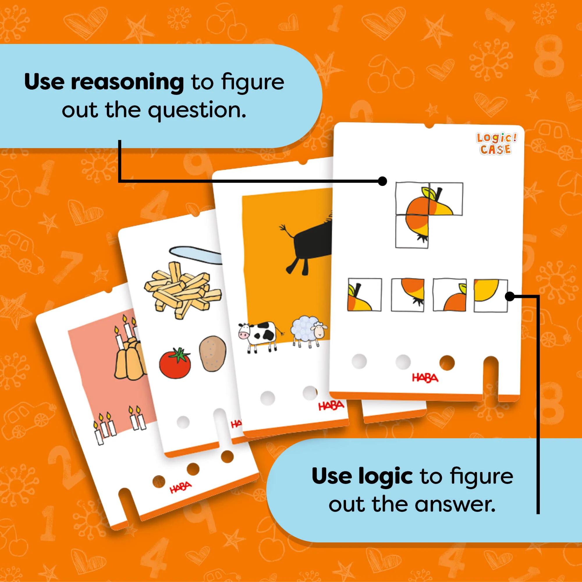 HABA Logic! CASE 4+ 入门套装（含 77 道自检谜题）
