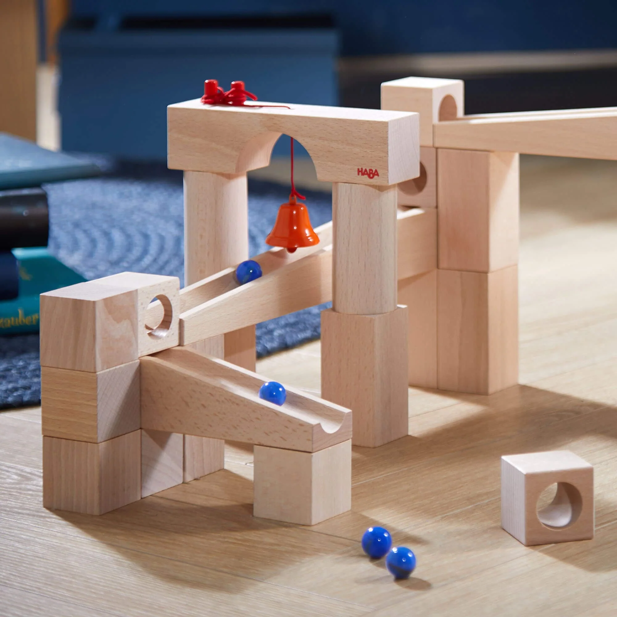 HABA Marble Run Large Set Wooden Building Toy for Kids