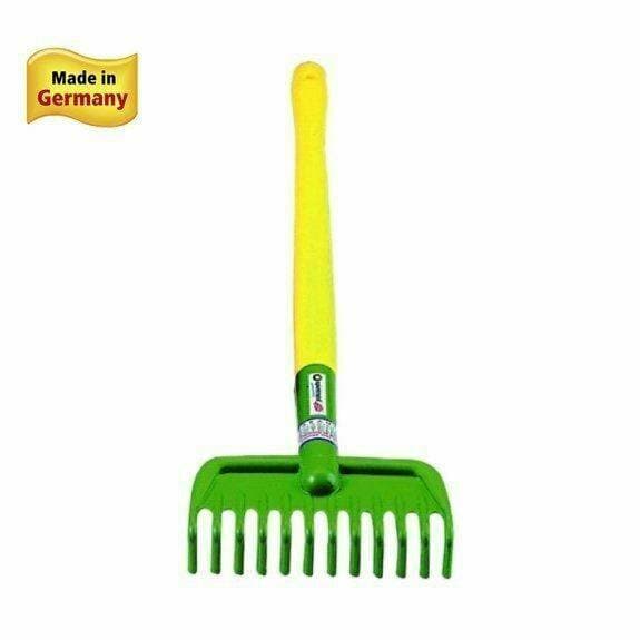 Spielstabil Children's Long Handled Garden Rake for Yard and Beach