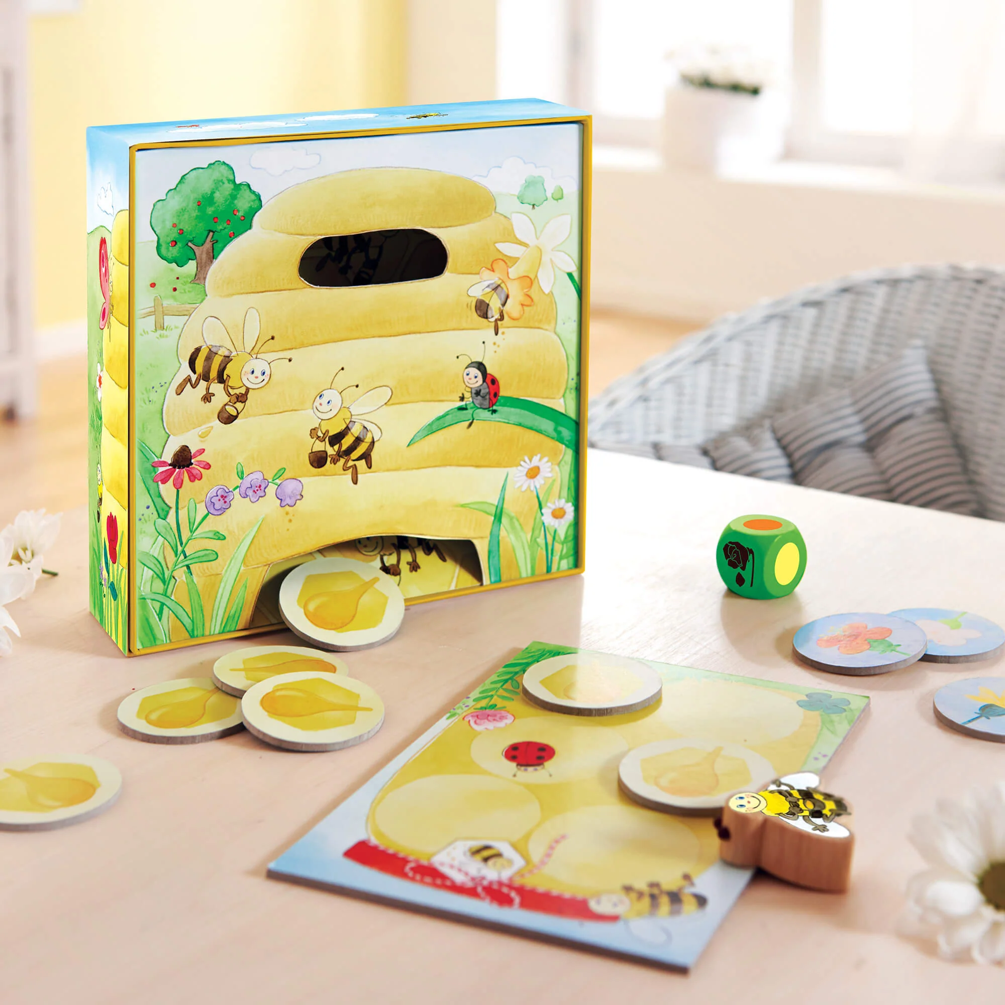 My Very First Games Hanna Honeybee Cooperative Toddler Game for Ages 2+