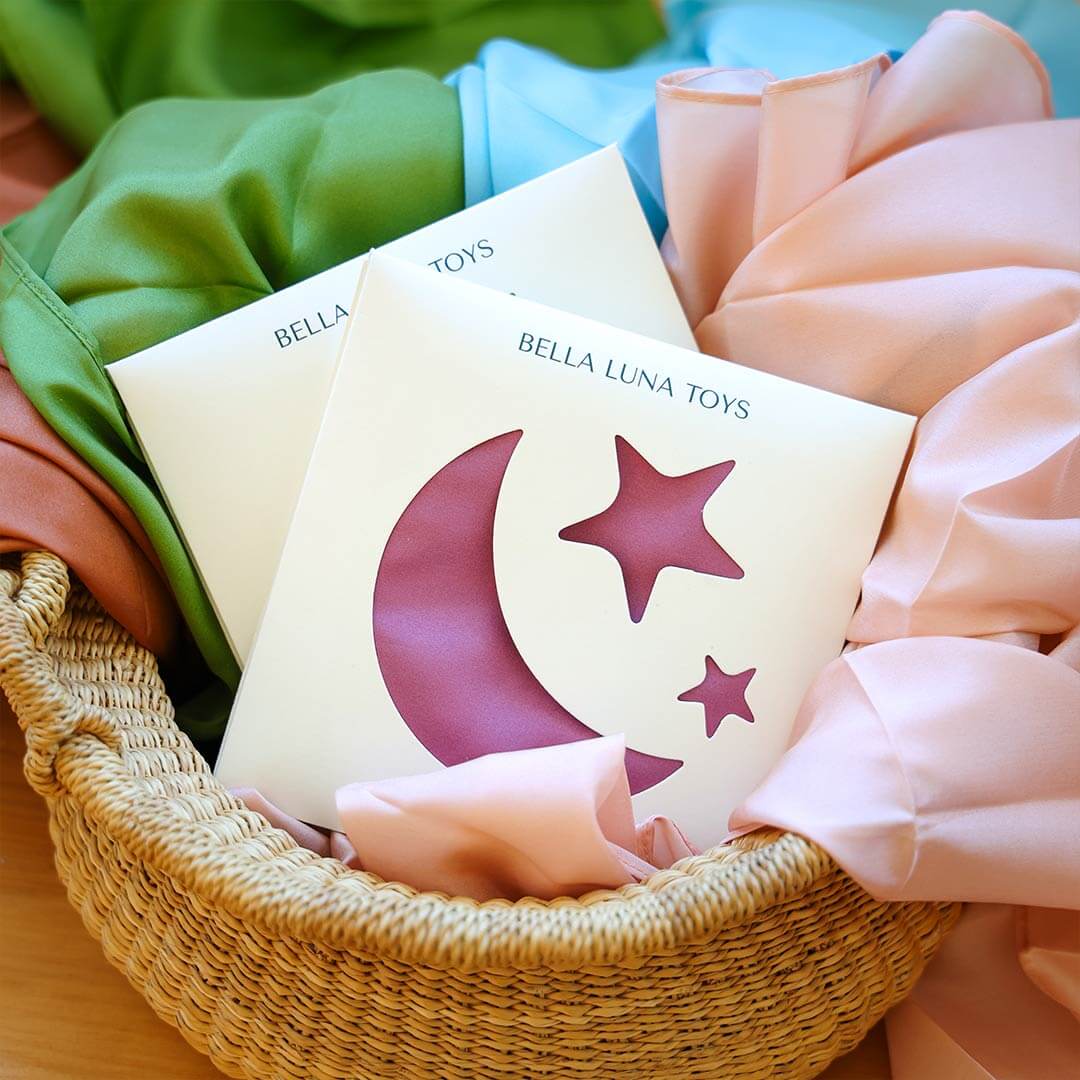 Bella Luna Toys Earth Mother Play Silks in Six Nature-Inspired Shades