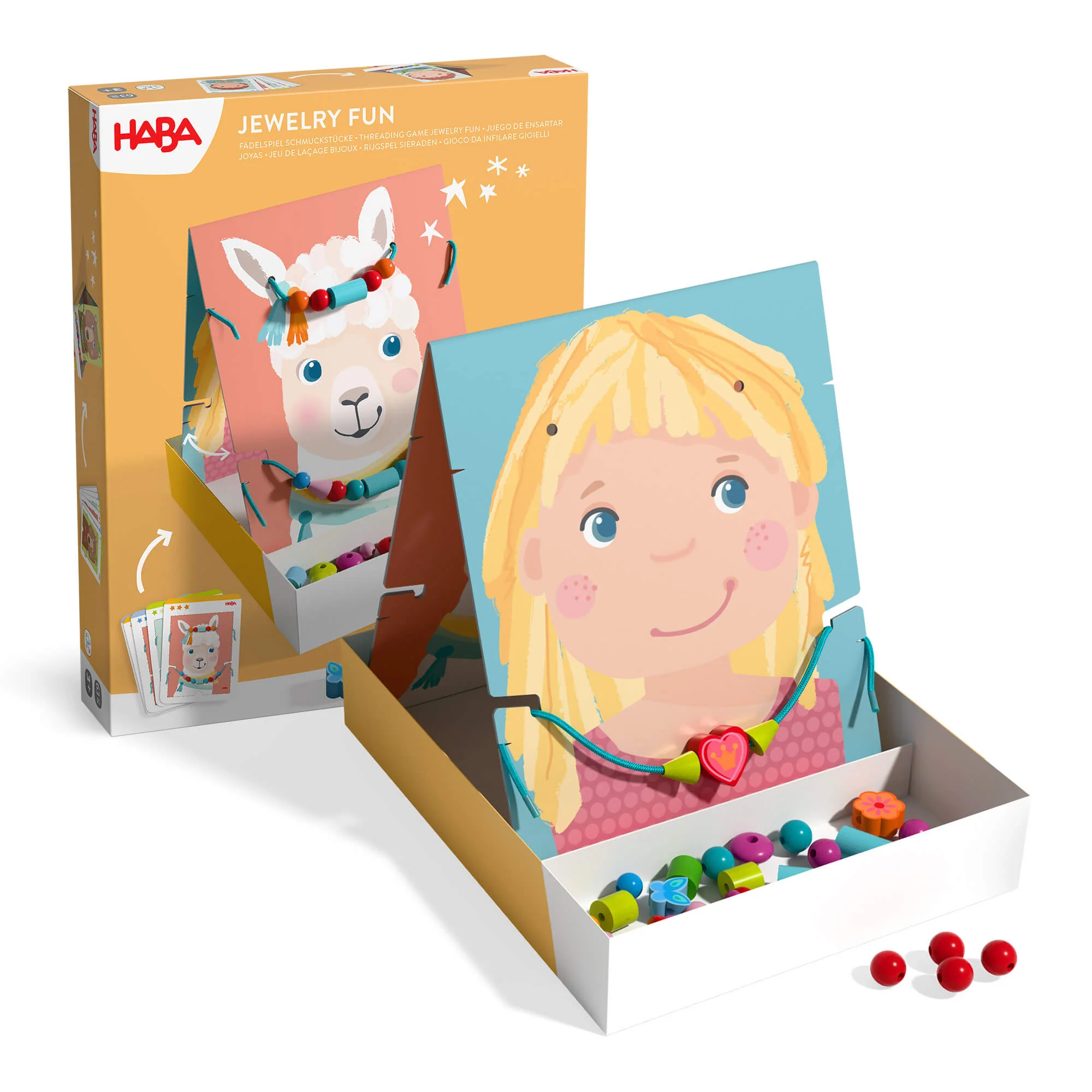 HABA 穿线游戏珠宝趣味串珠套装（适合小设计师）