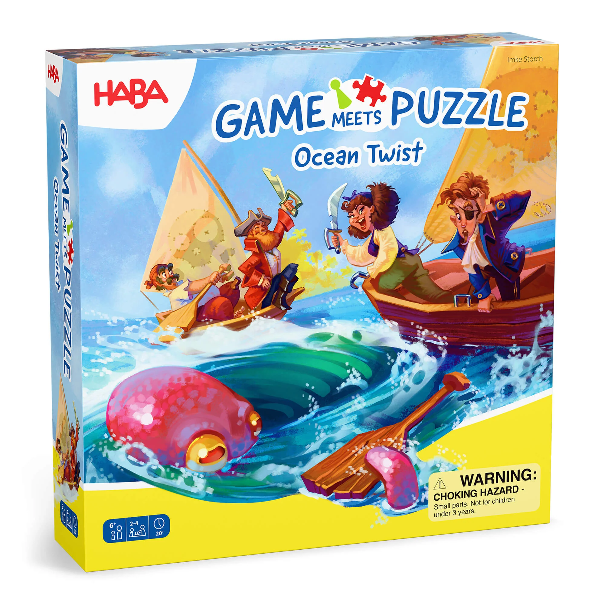 Game Meets Puzzle – Ocean Twist Family Board Game
