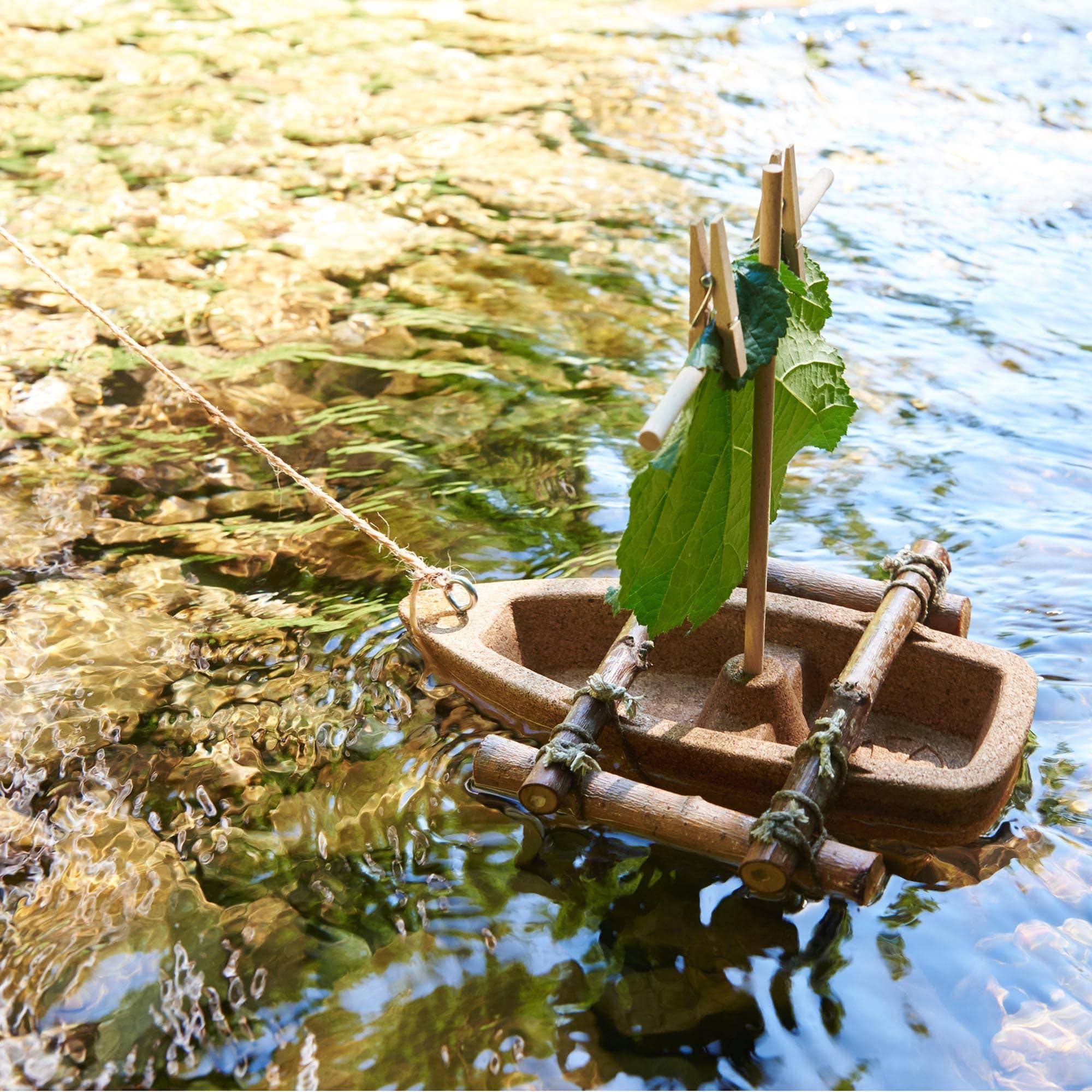 Terra Kids Cork Boat DIY Activity Kit for Young Builders