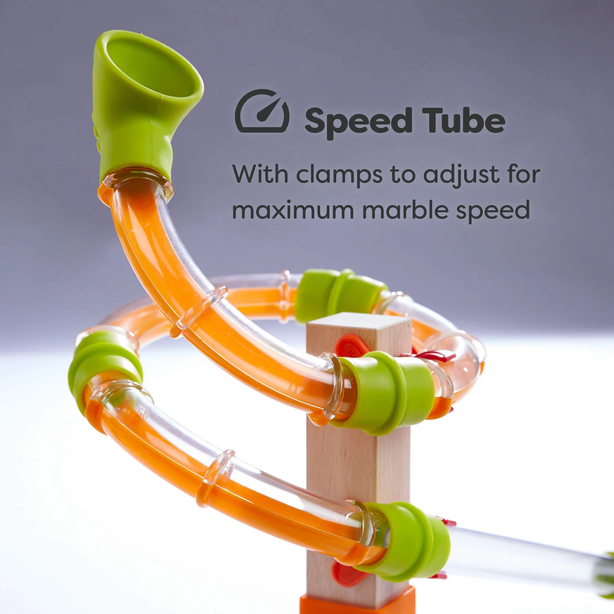 HABA Marble Run Funnel Jungle Starter Set for Fast Building Fun