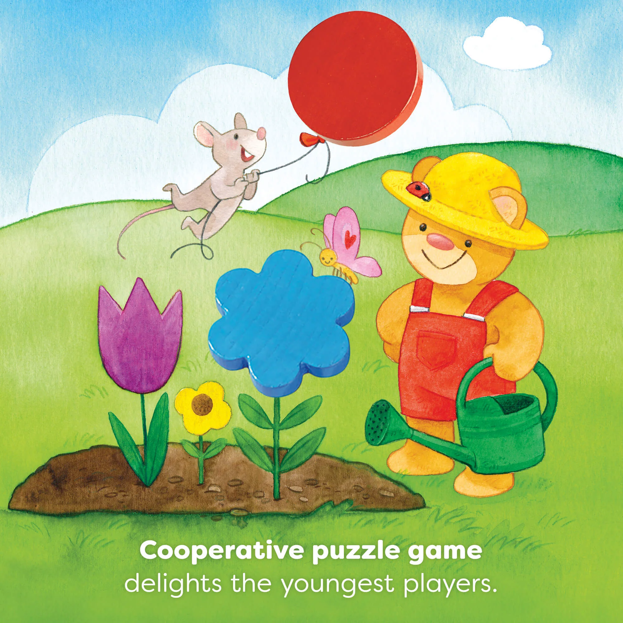 My Very First Games - Teddy's Colors and Shapes Toddler Board Game