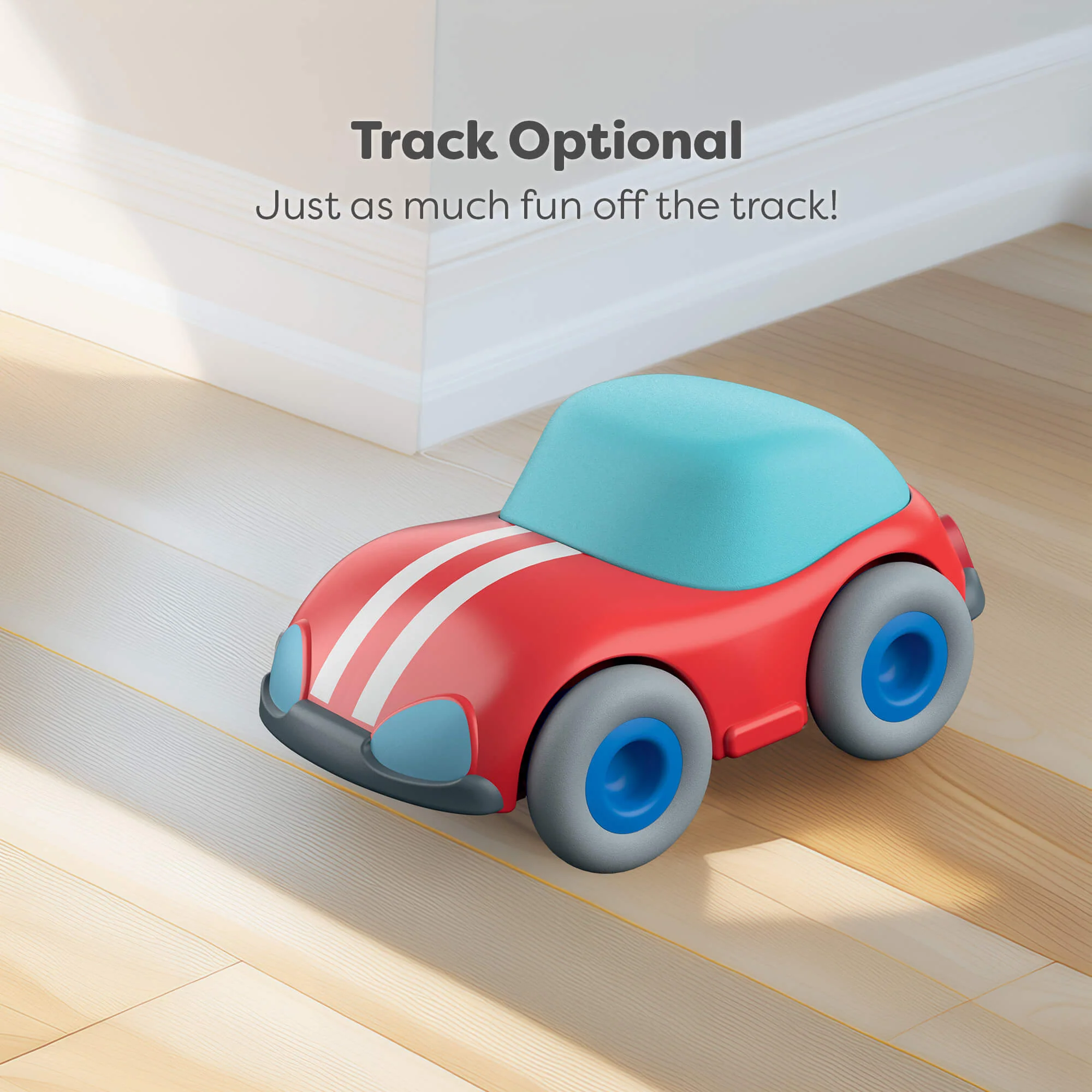 HABA Cars Red Speedster with Momentum Motor for Toddlers