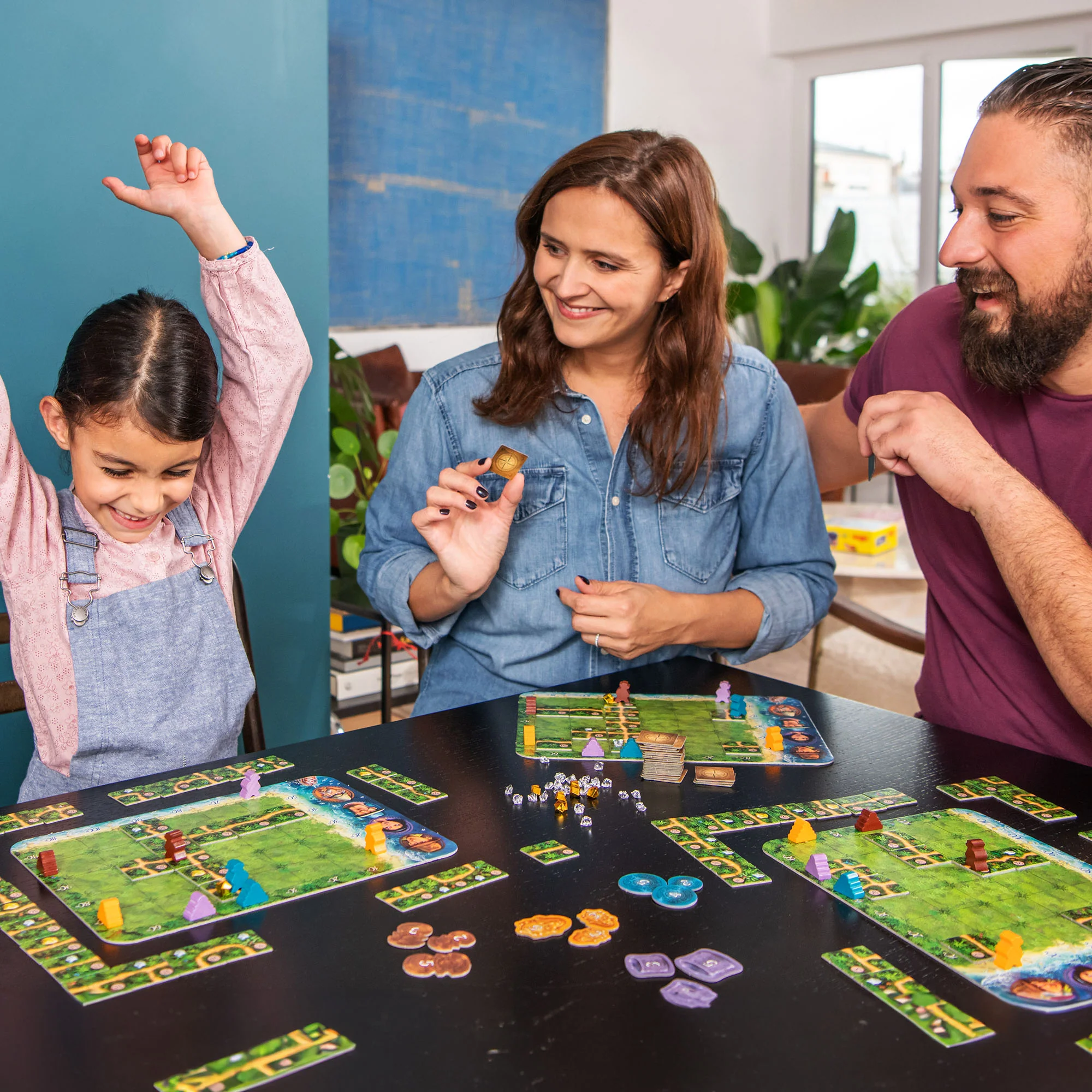 Karuba Tile Laying Puzzle Game for 2-4 Players