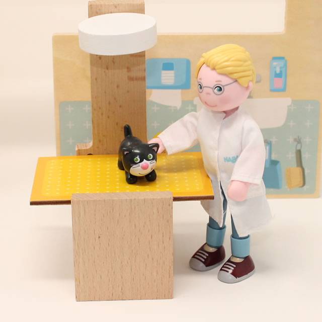 Little Friends Doctor Andreas Bendable Doll with Removable Lab Coat