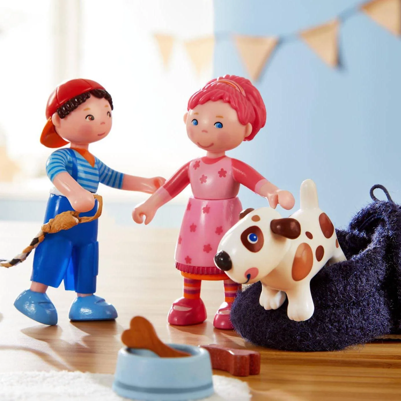 HABA Little Friends Matze Bendy Doll for Dollhouse Play