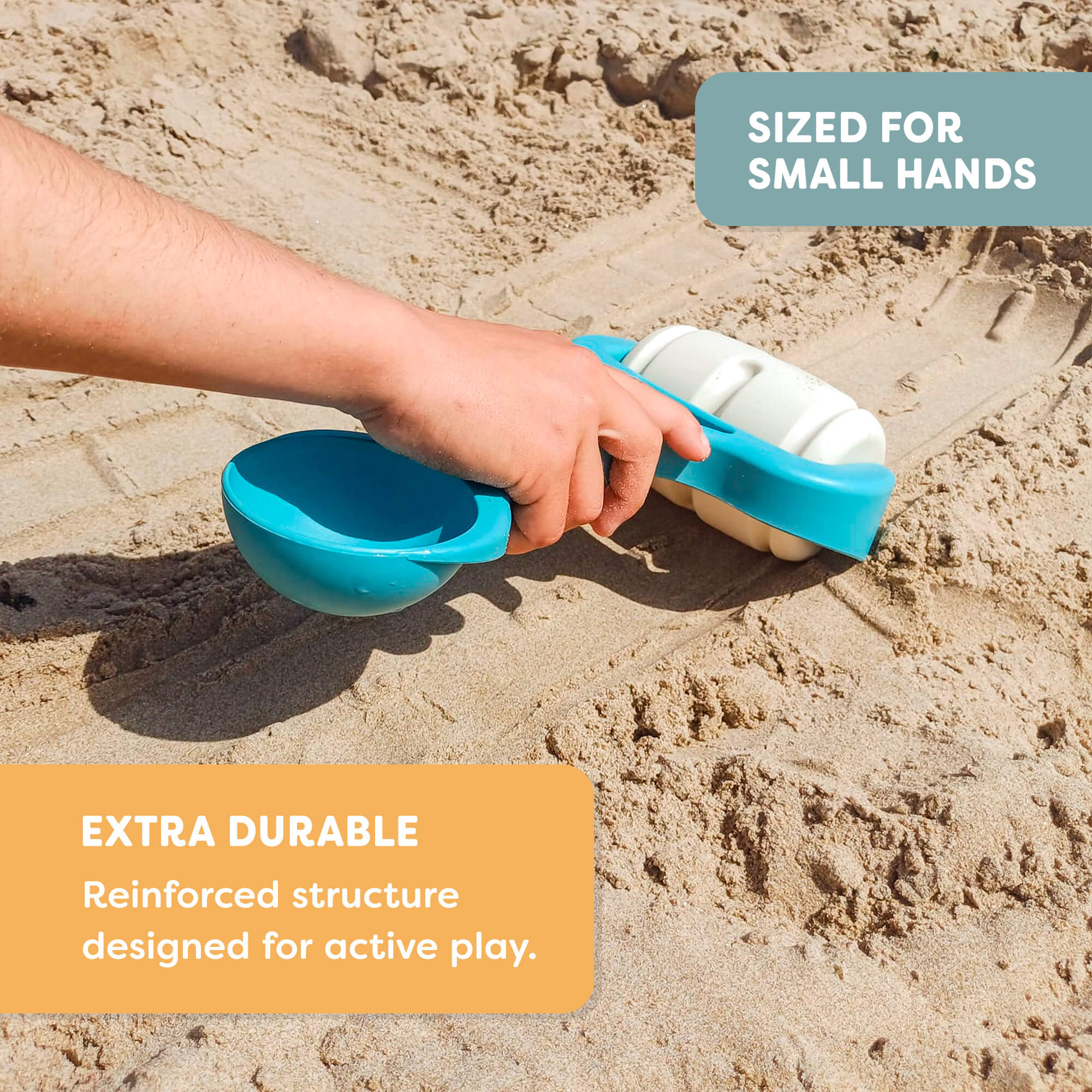 Miniland ECO Sand Roller Toy for Beach and Snow Play