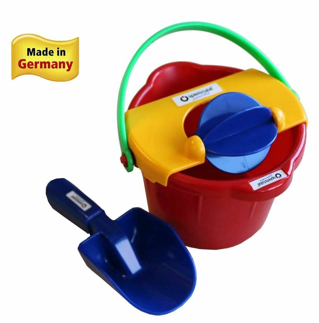 Spielstabil Bucket Mill 3-Piece Set for Sand and Water Play