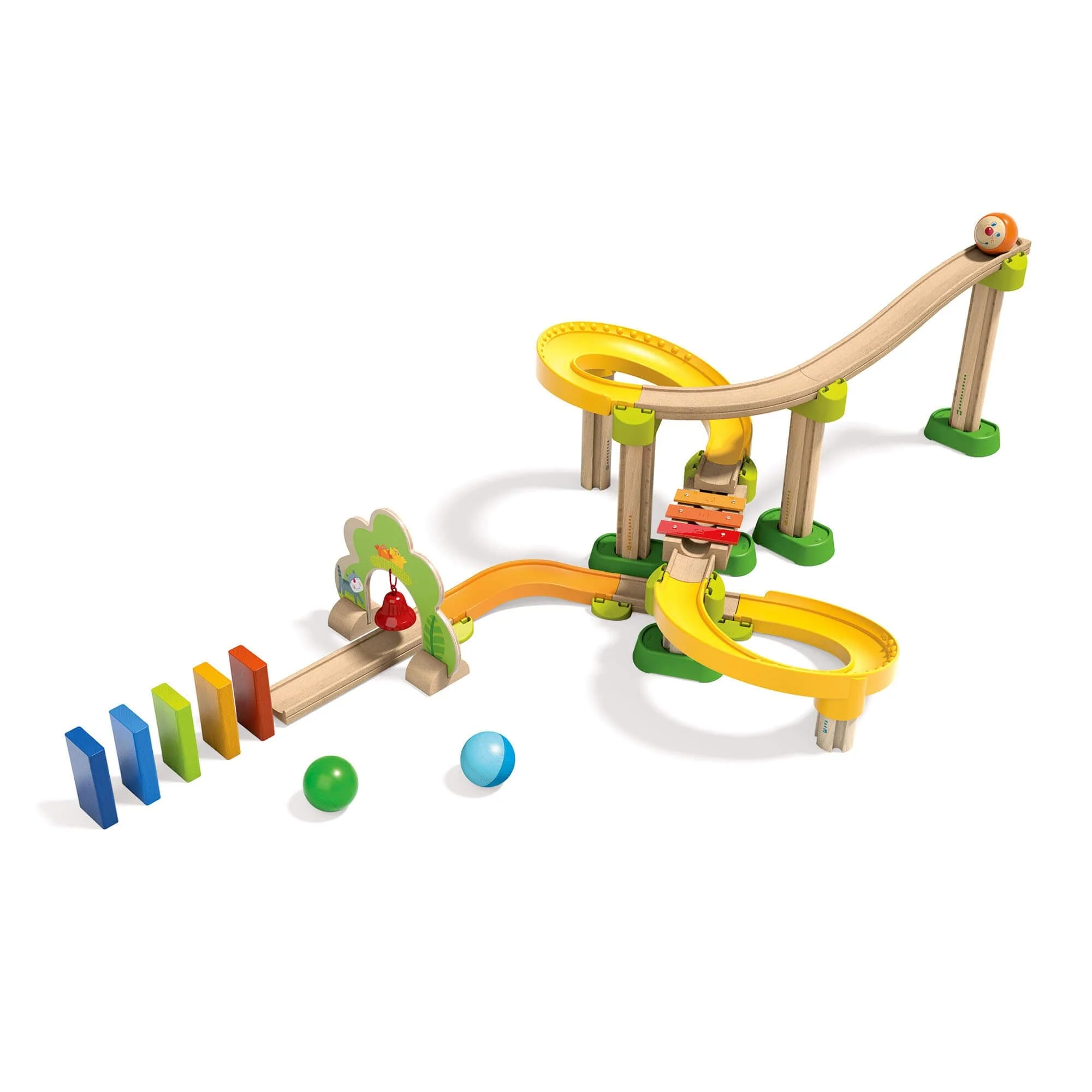 Kullerbu Sim-Sala-Kling Wooden Ball Track Set with Music