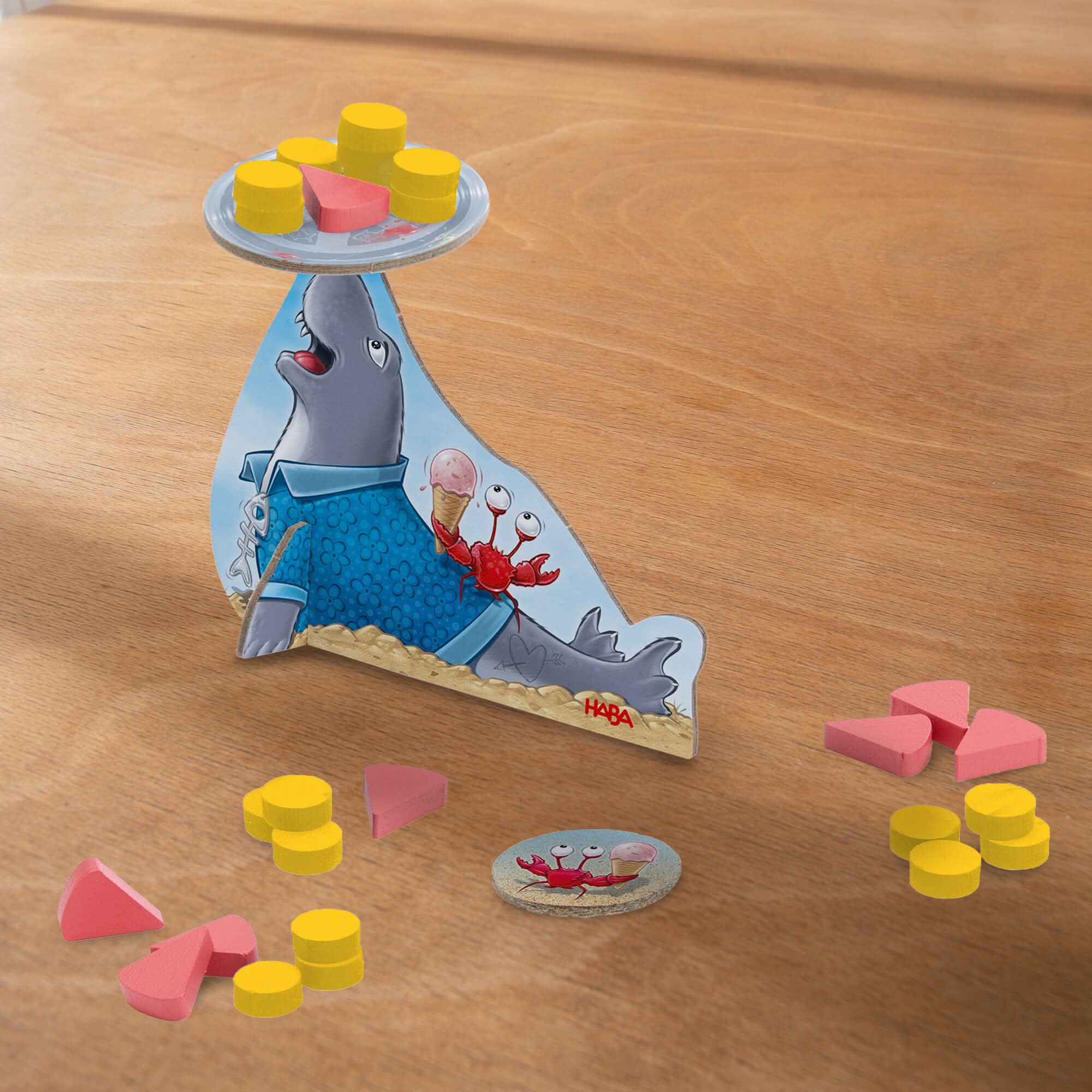 Robbi Gelato Wobbly Seal Balancing Game for 2 to 4 Players