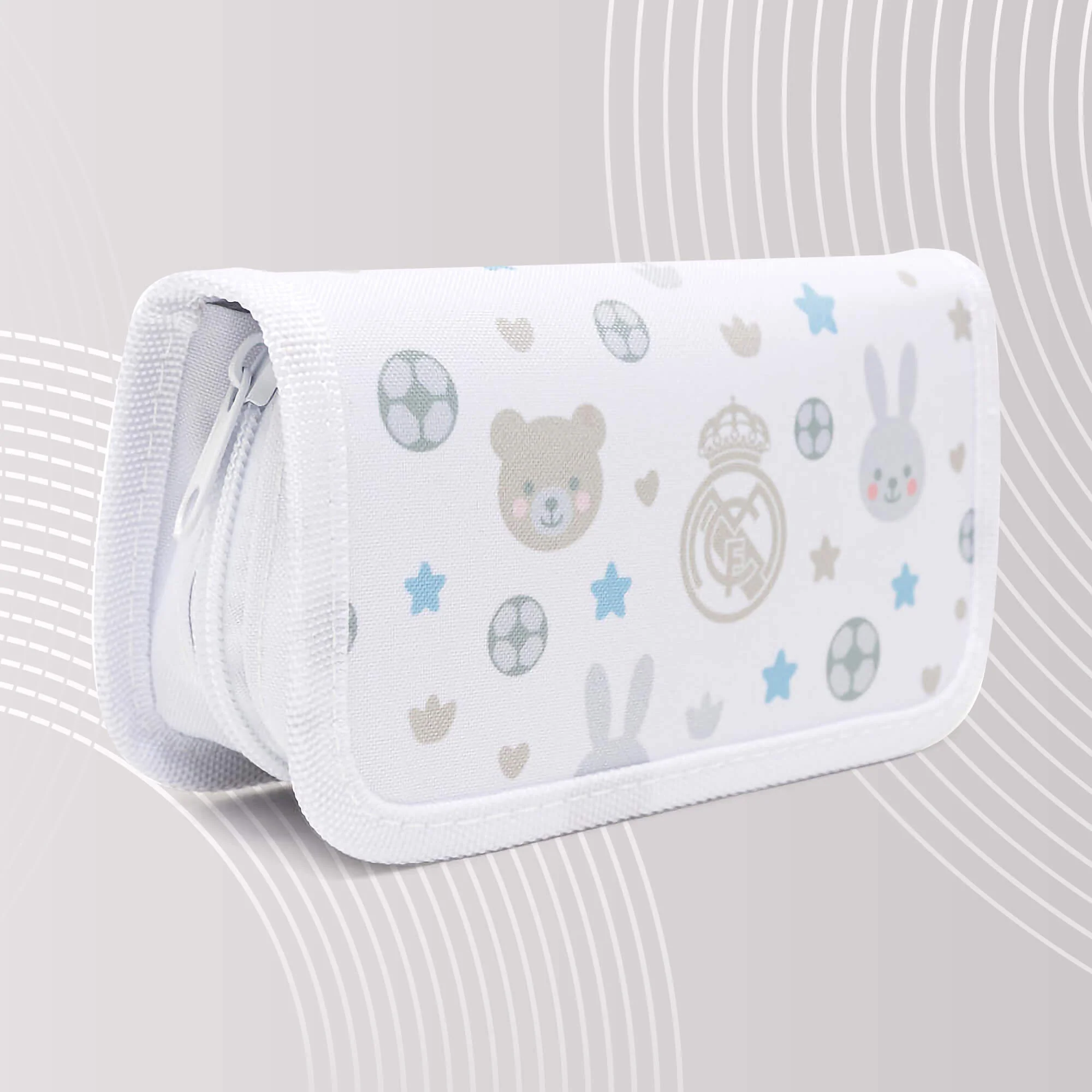 Miniland Real Madrid Baby Care Kit 5-Piece Newborn Grooming Set