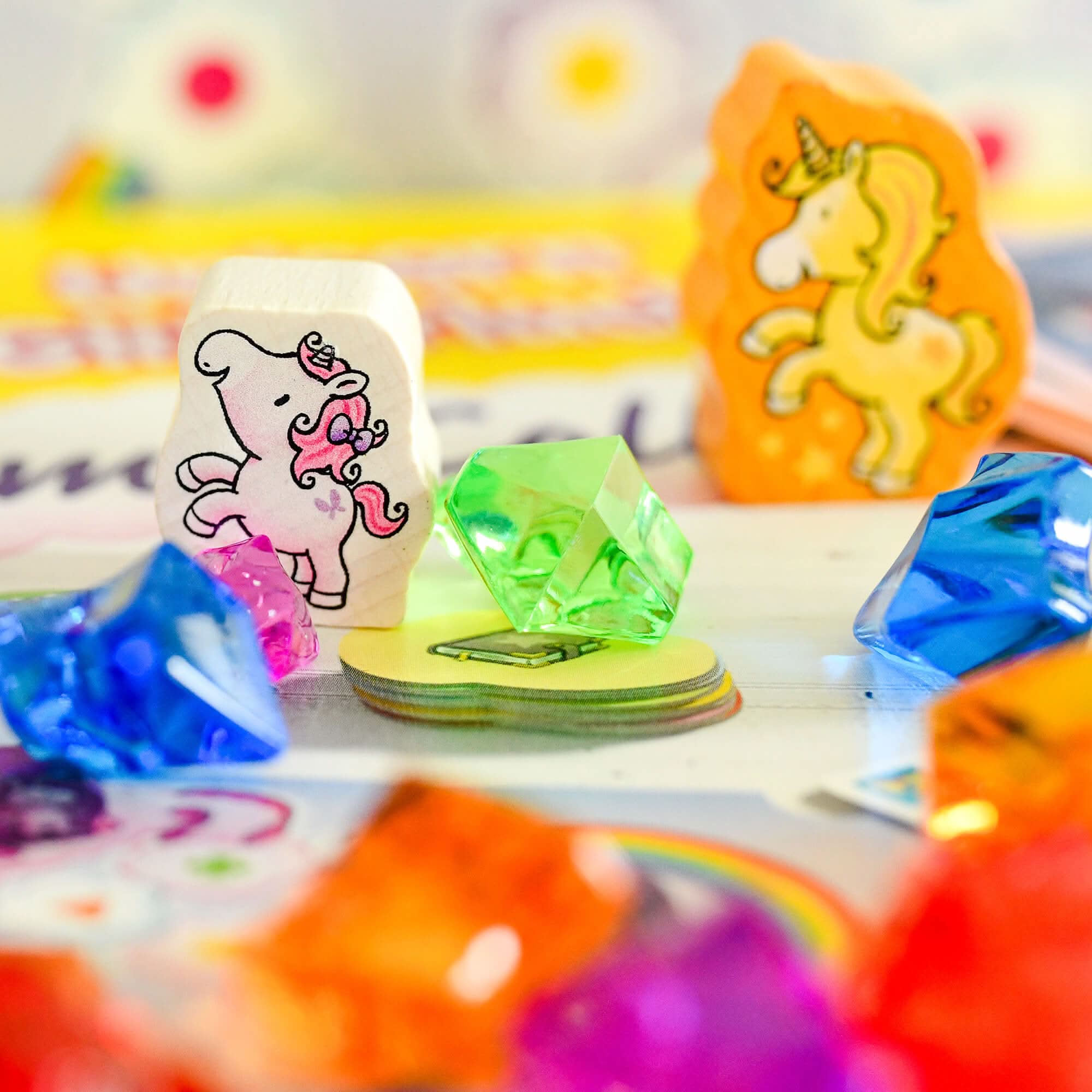 HABA Unicorn Glitterluck Game Collection with 9 Games