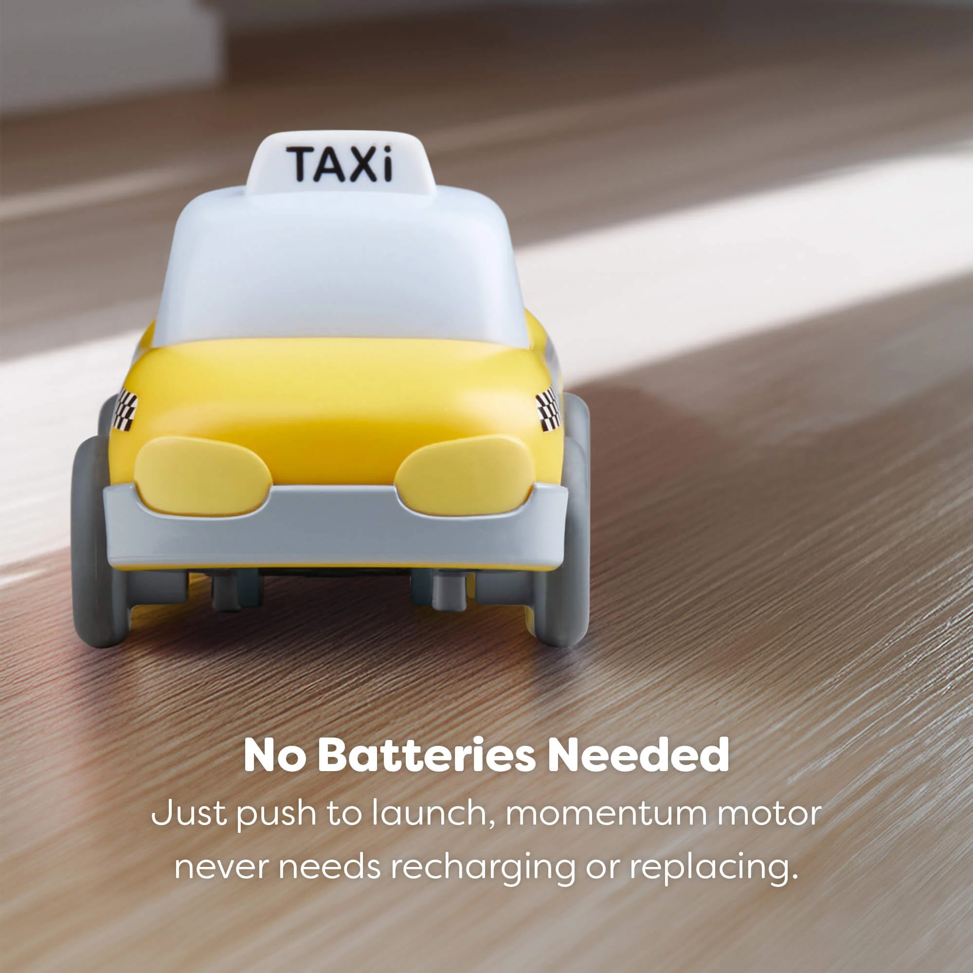 HABA Cars Toy Taxi with Momentum Motor for Toddlers