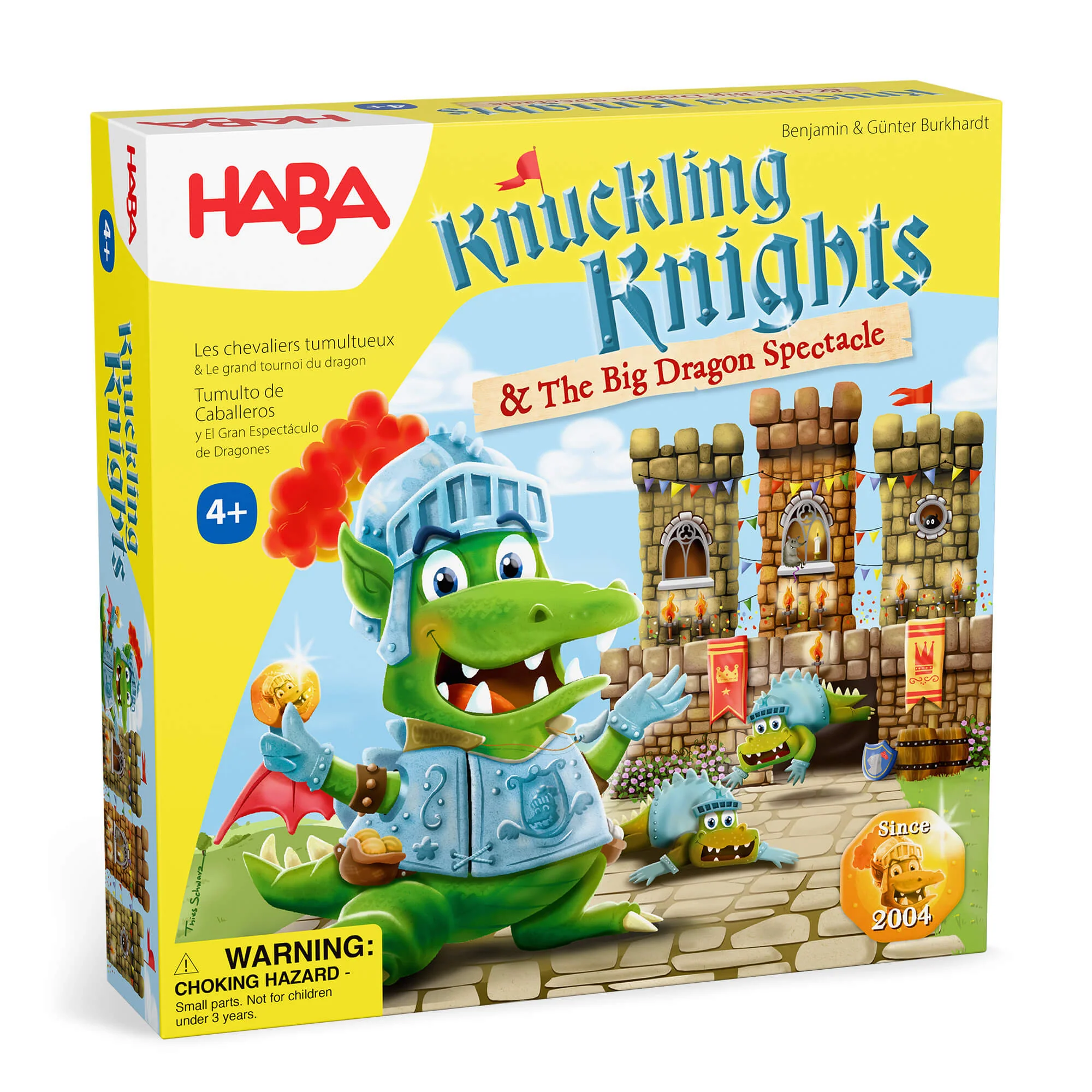 Knuckling Knights Dragon Spectacle Family Game for Kids