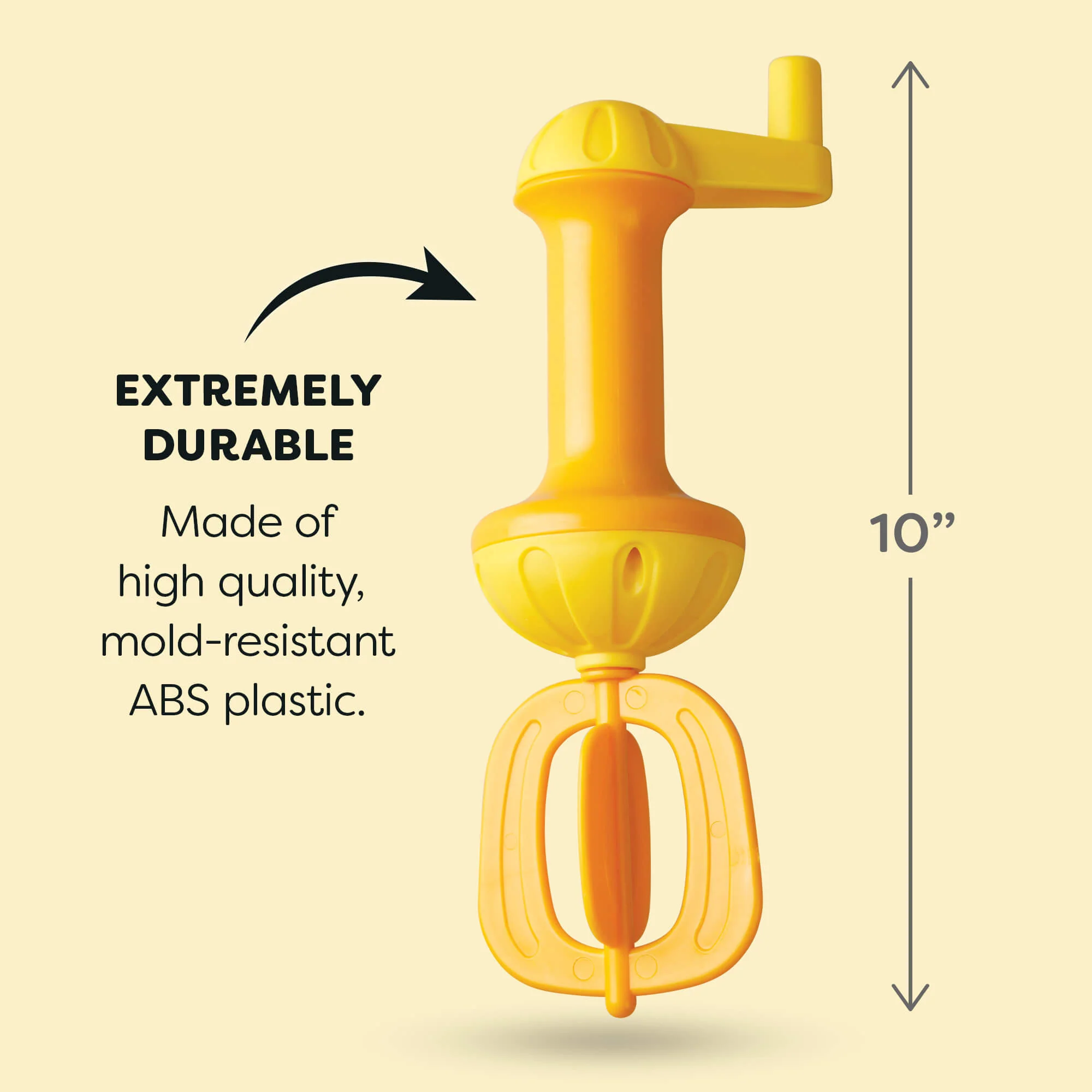 Yellow Bubble Bath Whisk for Kids Bath and Water Play