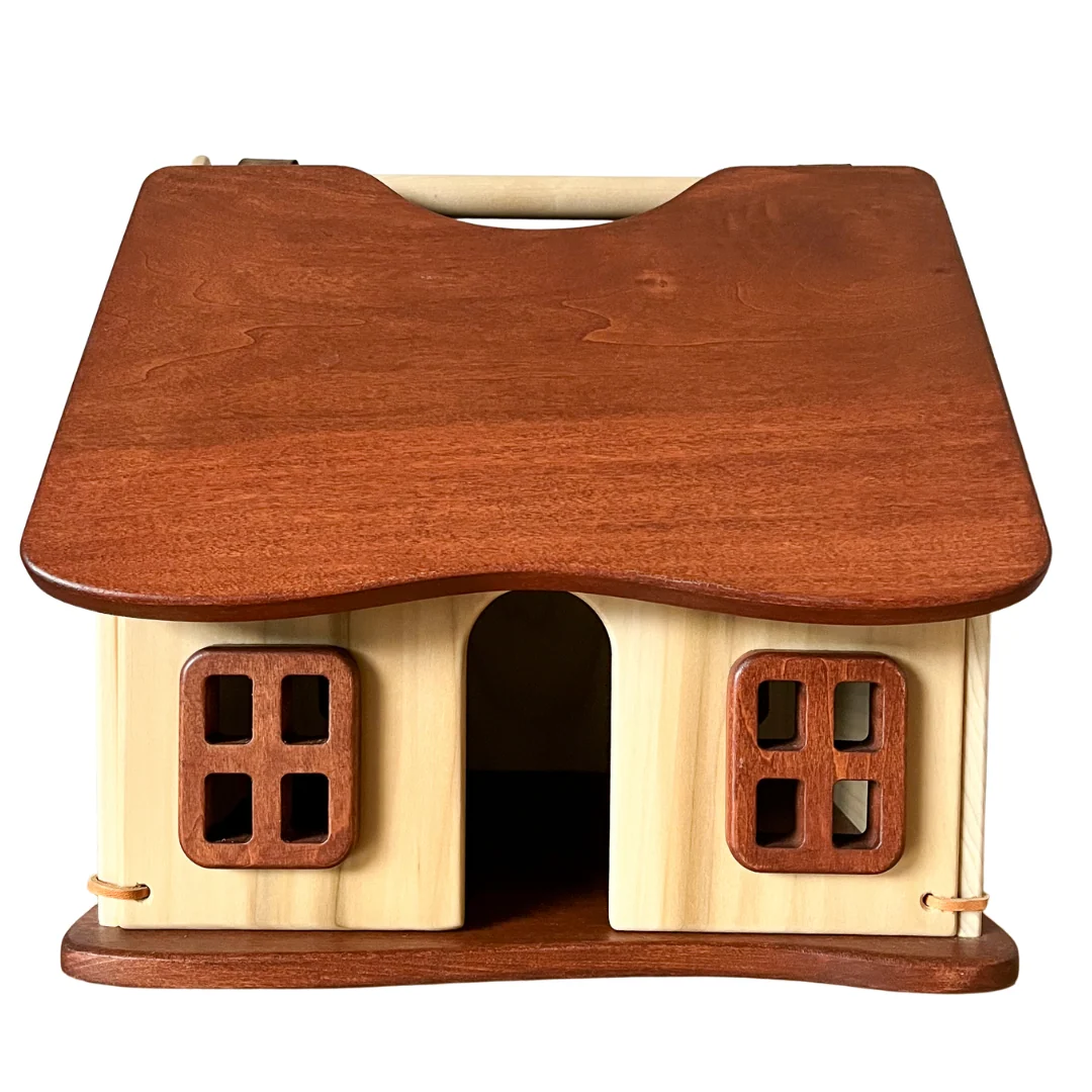 Thimbleberry Cottage Classic Wooden Dollhouse by Bella Luna Toys