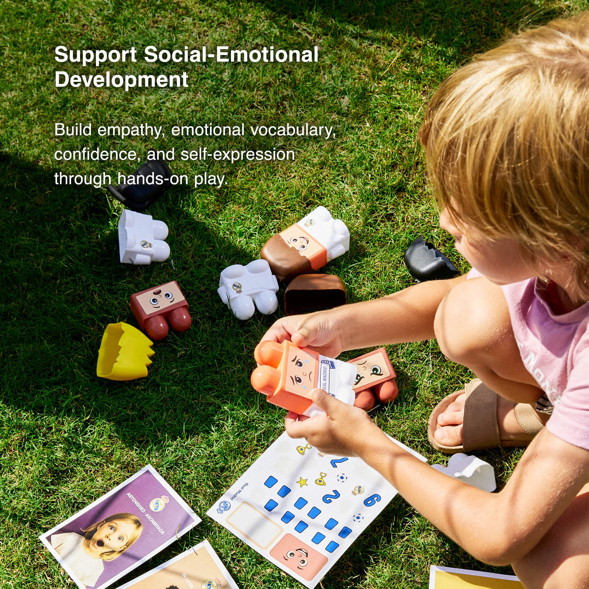 Miniland Real Madrid Emoticlub Emotions Game for Kids