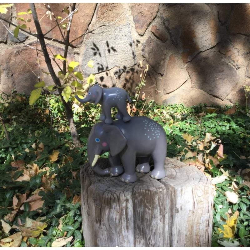 HABA Little Friends 大象摆件，站高 4 ½ 英寸