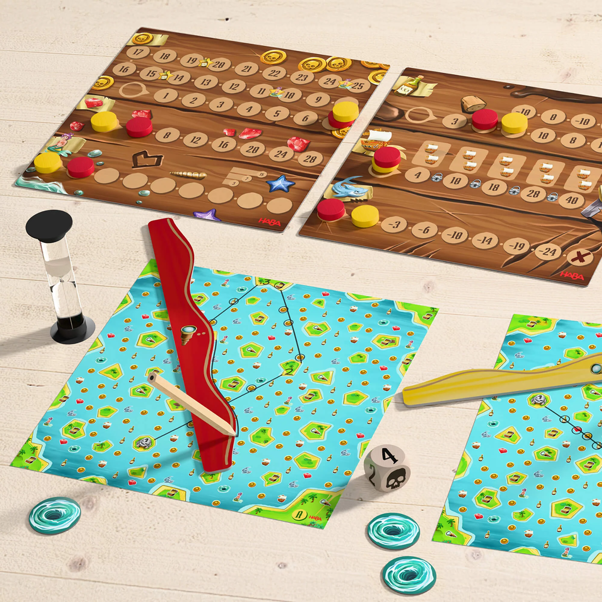 Pencil Pirates Treasure Hunt Family Drawing Game