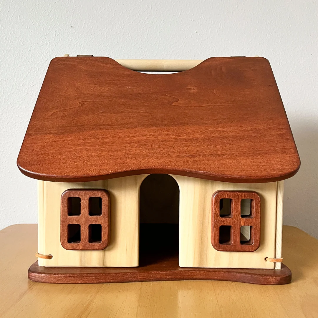 Thimbleberry Cottage Classic Wooden Dollhouse by Bella Luna Toys