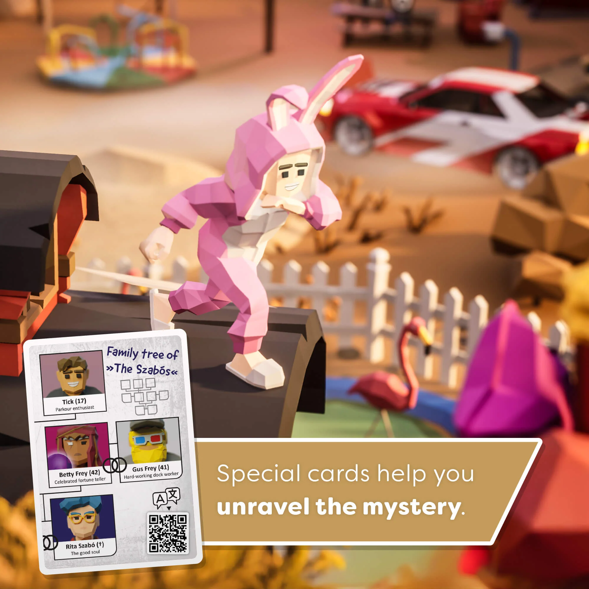 Point of View: Spooky Festival Cooperative Mystery Game for 2-8 Players