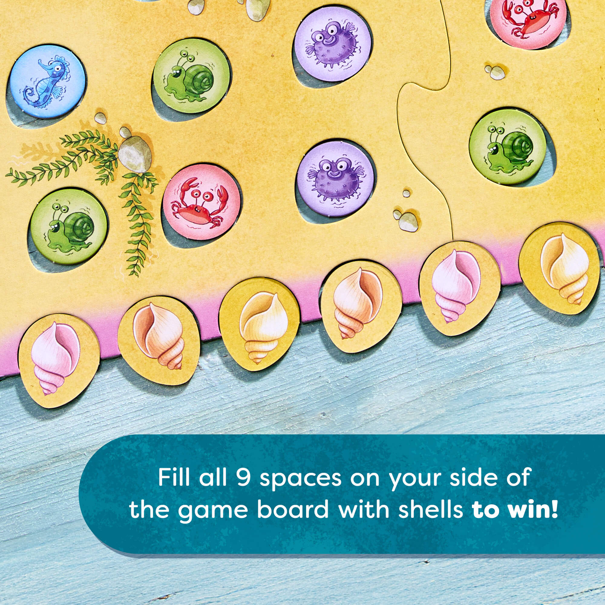 Sebastian Sea Star Fishing Game for 2-4 Players Ages 3 and Up