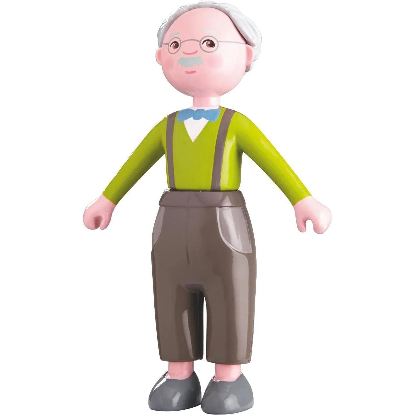 HABA Little Friends Grandpa Kurt 4.5 Inch Bendy Doll