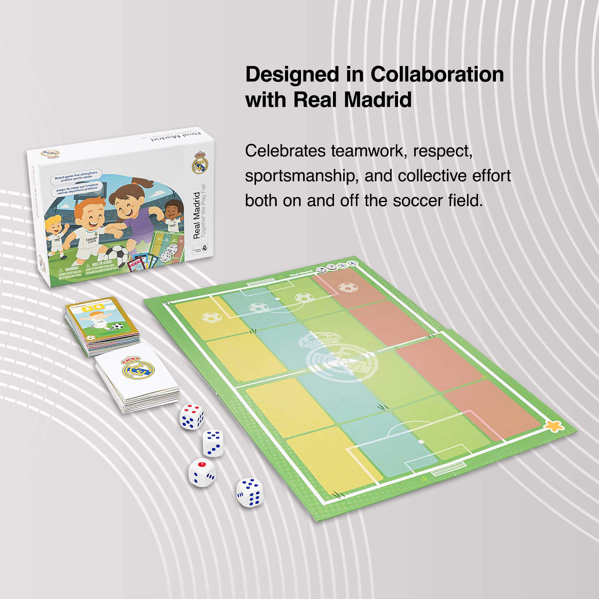 Miniland Real Madrid Together We Play Fair Cooperative Game