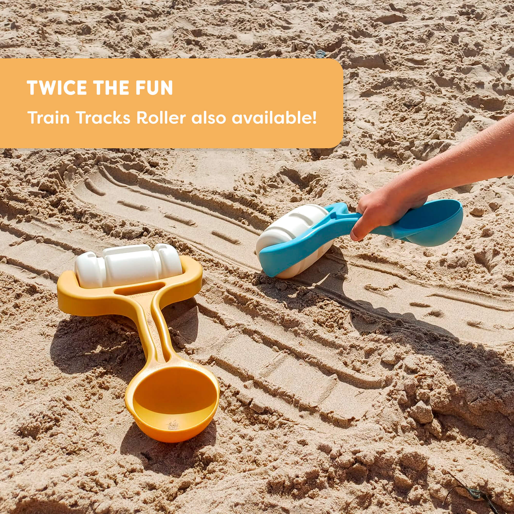 Miniland ECO Sand Roller Toy for Beach and Snow Play