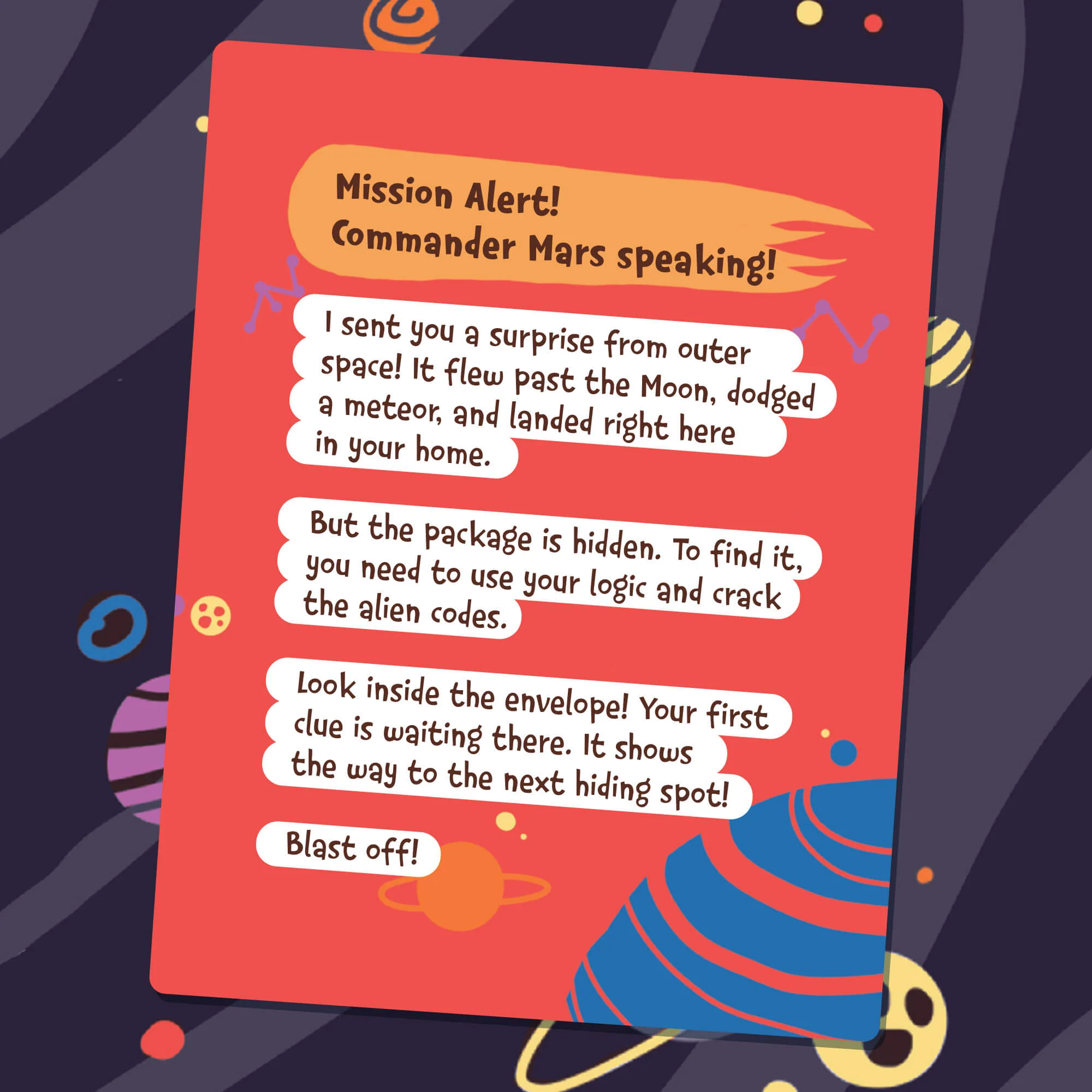 HABA Space Treasure Hunt Party Game for Ages 5+