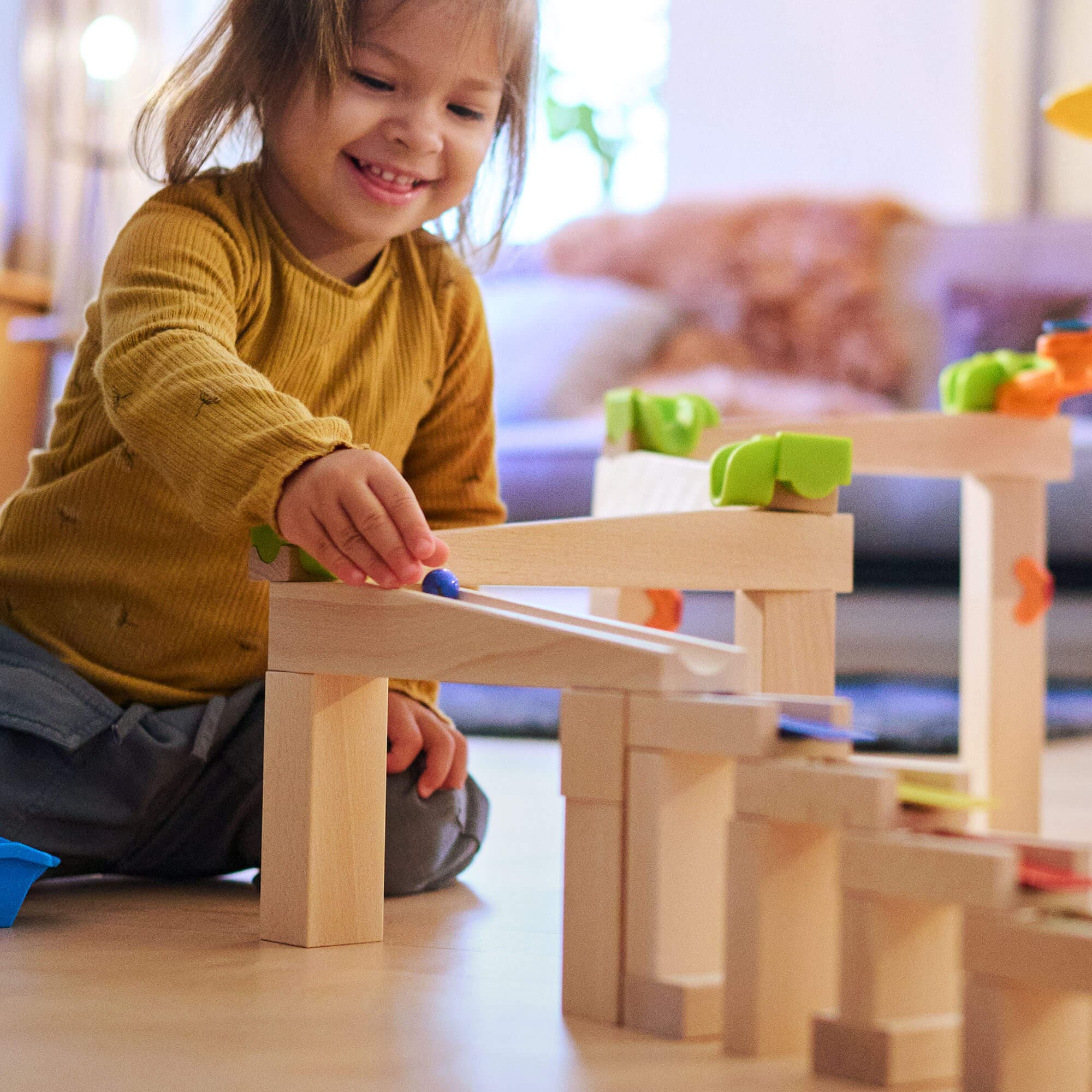 Musical Steps Marble Run Add On with Tuned Blocks