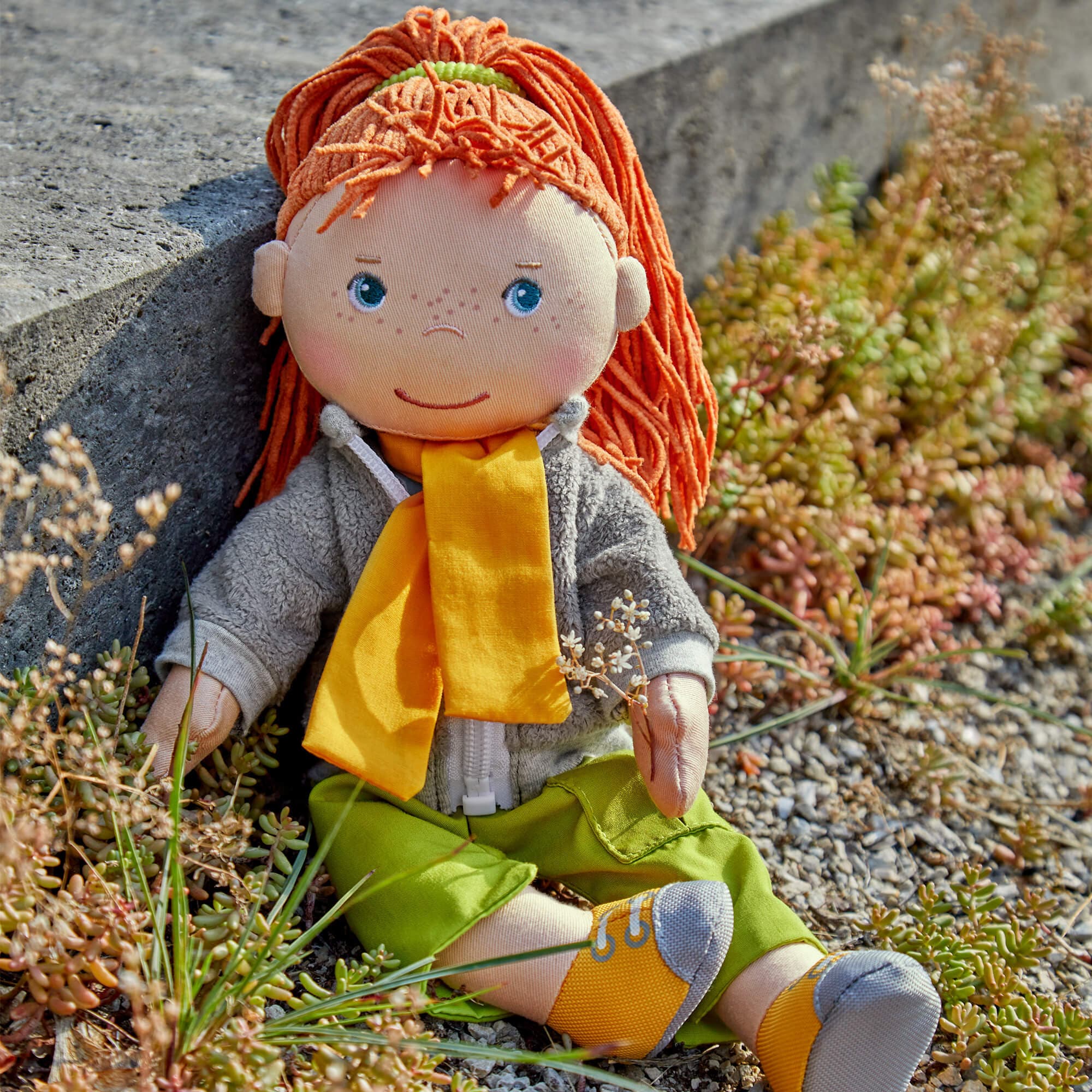 Soley 12" Soft Doll: Outdoor-Ready Cuddle Friend for Toddlers