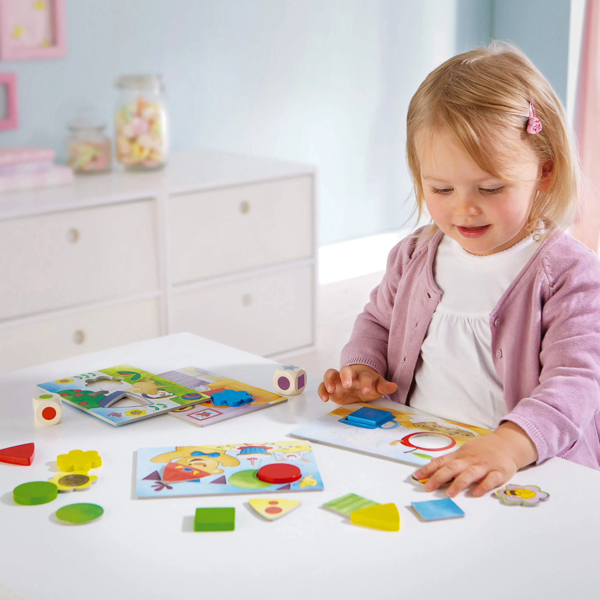 My Very First Games - Teddy's Colors and Shapes Toddler Board Game