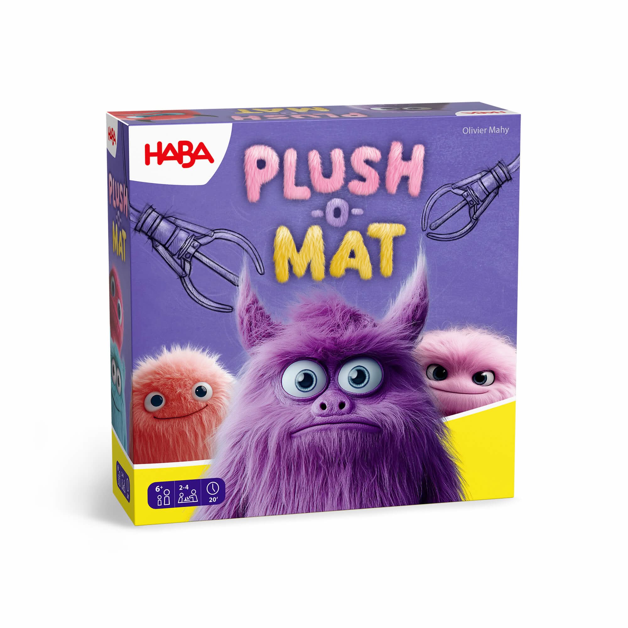 Plush-o-Mat Push-Your-Luck Monster Card Game for Families