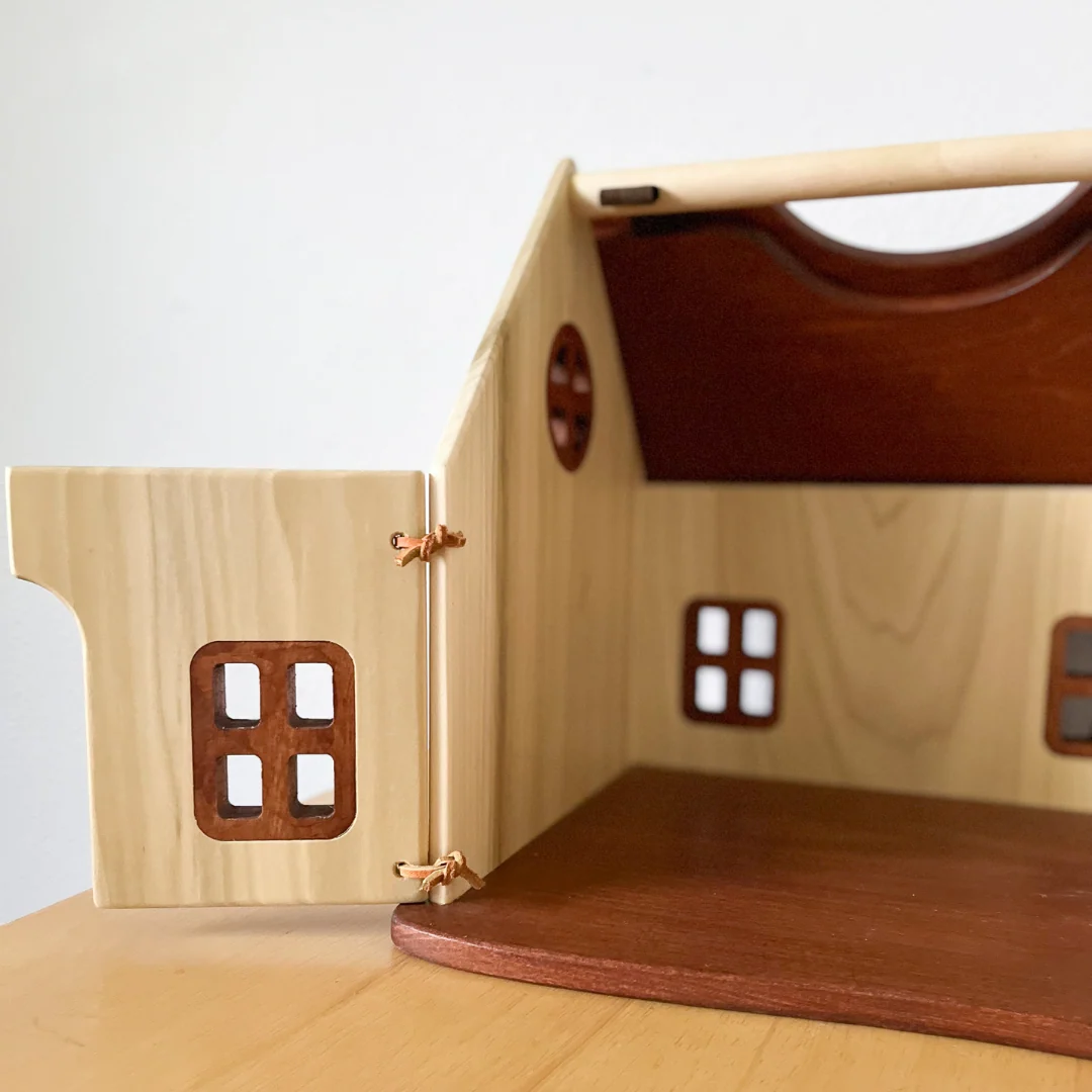 Thimbleberry Cottage Classic Wooden Dollhouse by Bella Luna Toys